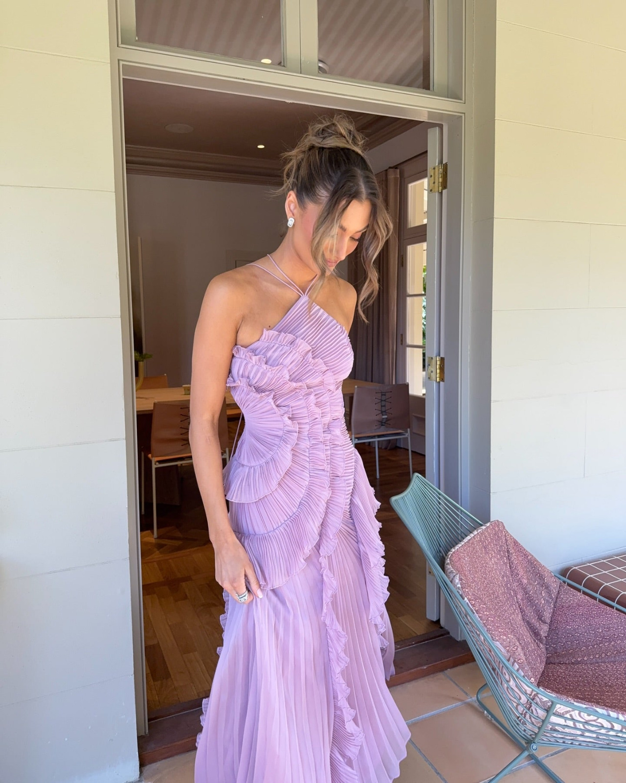 The most beautiful dress from Amur, arriving this week 💗 2