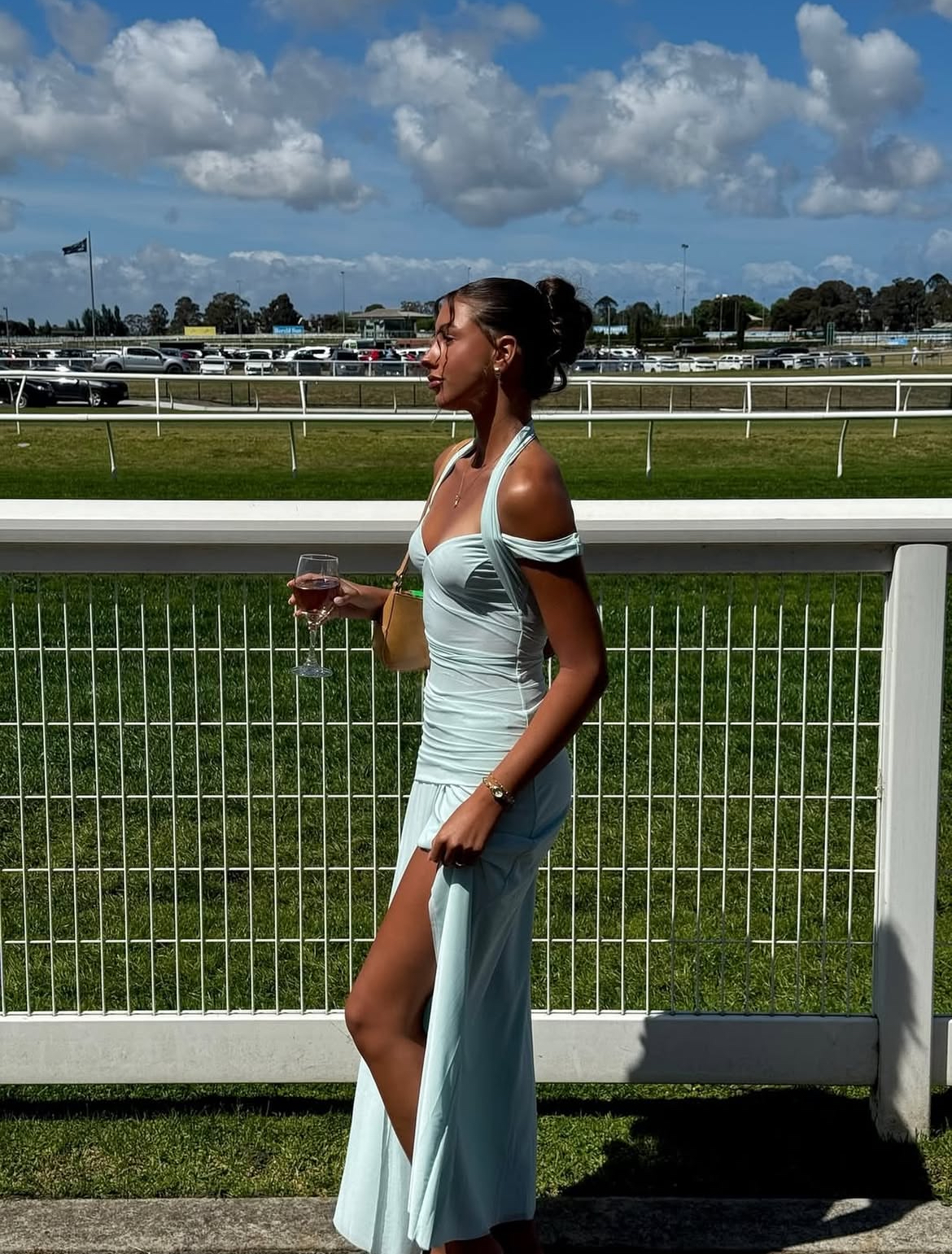 Bec + Bridge Winnie Halter Maxi Dress Spearmint 3