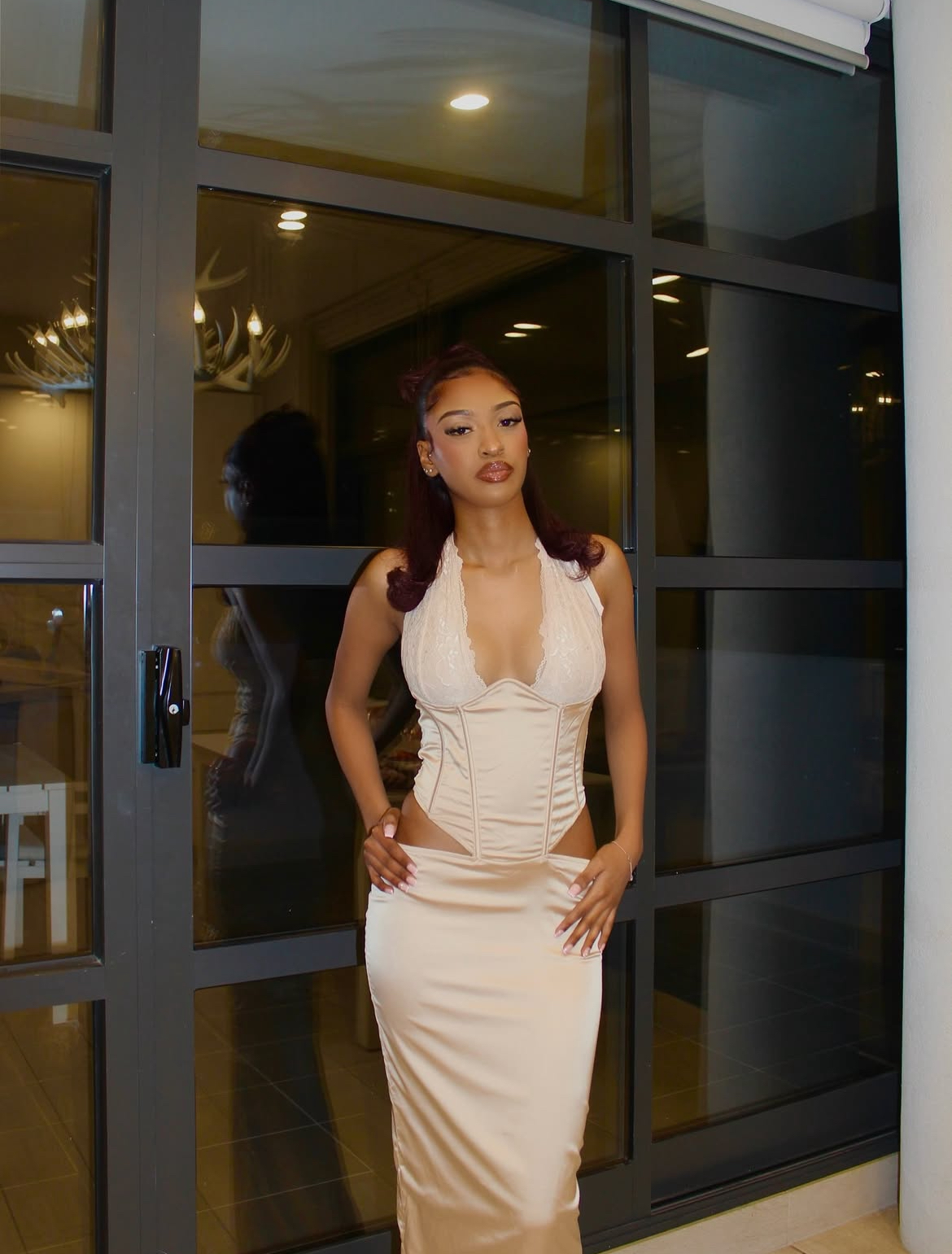 Outcast - Vida Satin Maxi Dress
