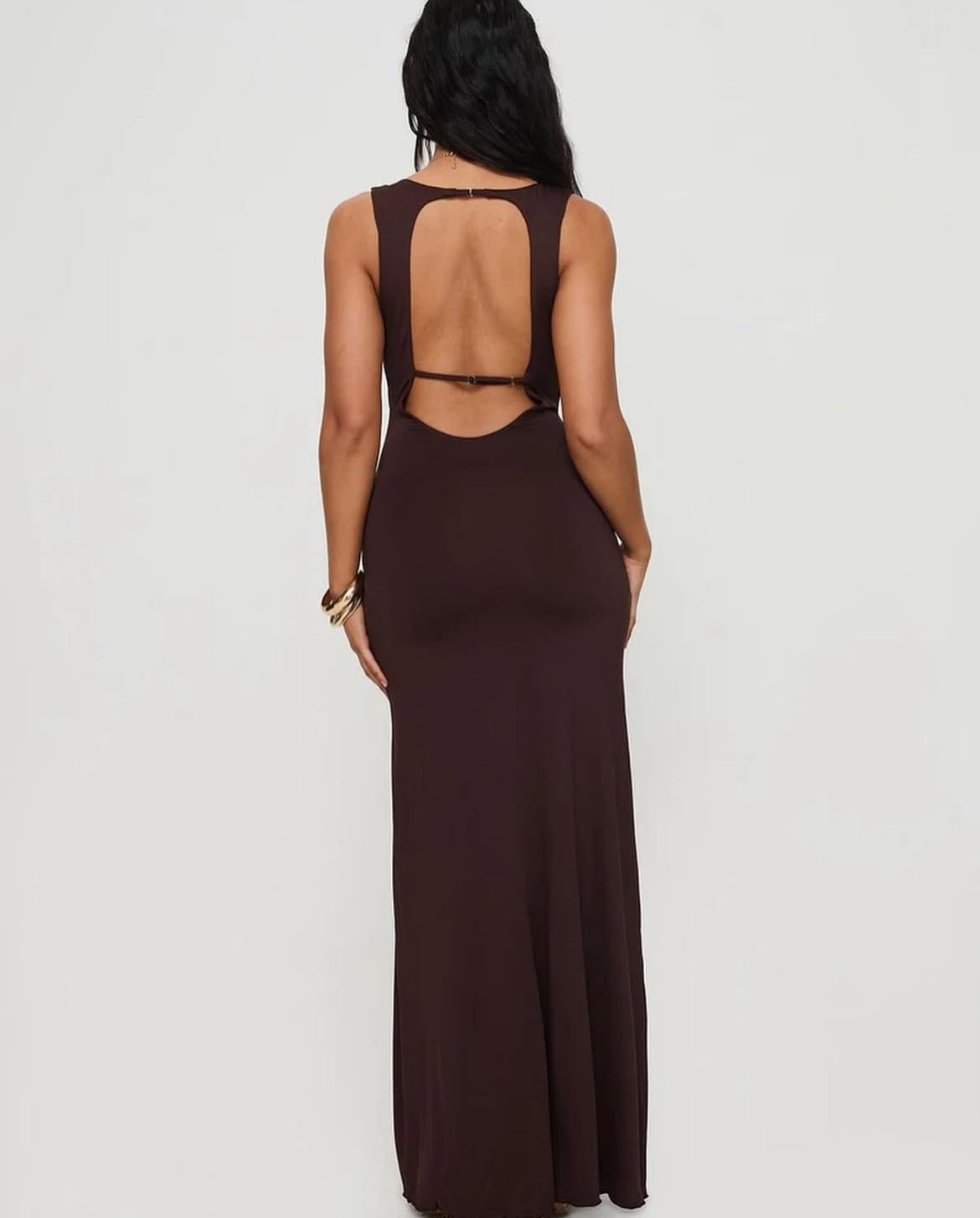 Frederica Plunge Maxi Dress 2