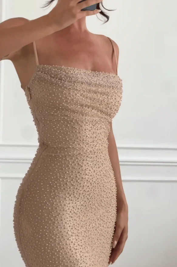 House Of CB Calla Seapearl Embellished Maxi Dress 2