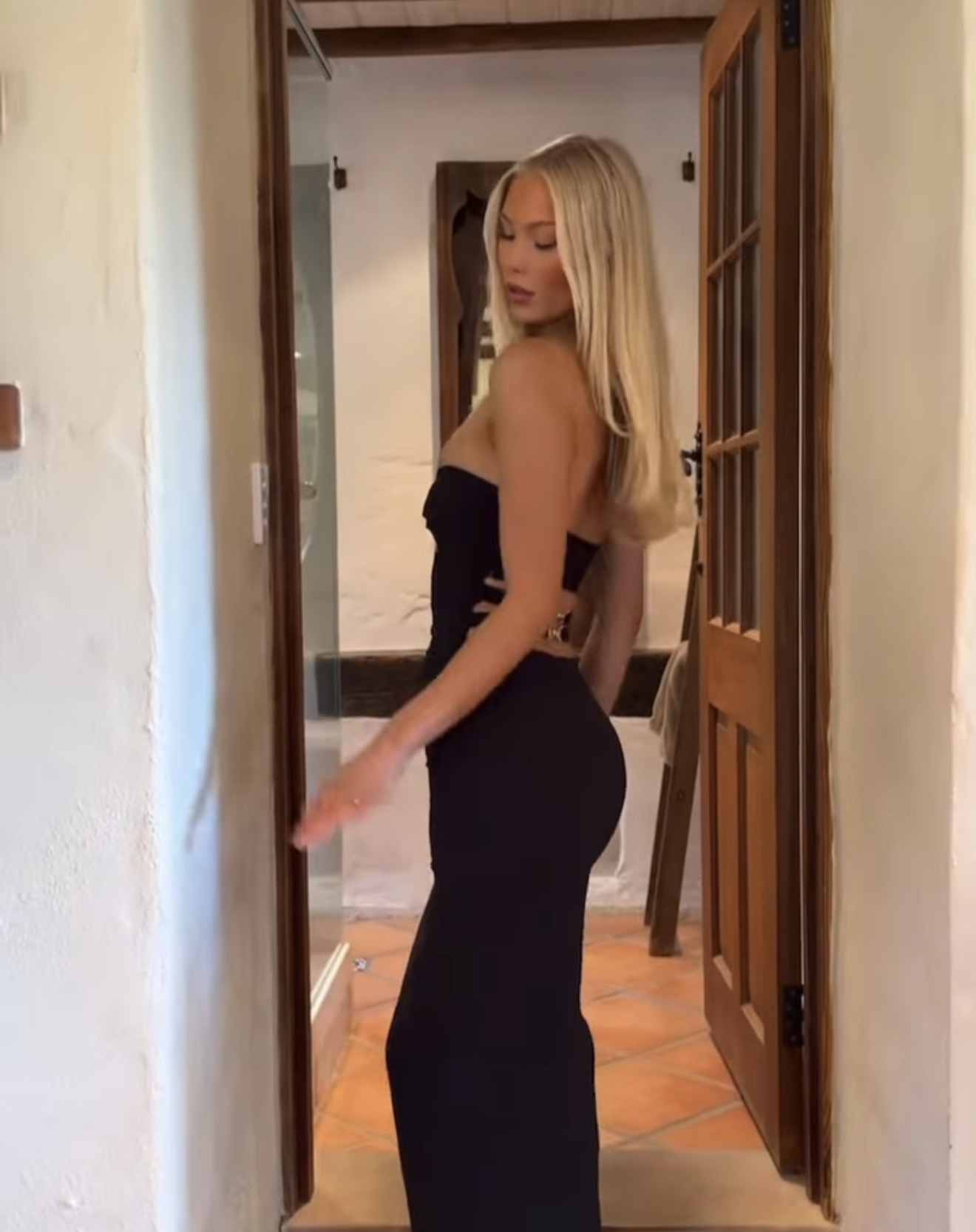 Sasha Therese Strapless Maxi 2