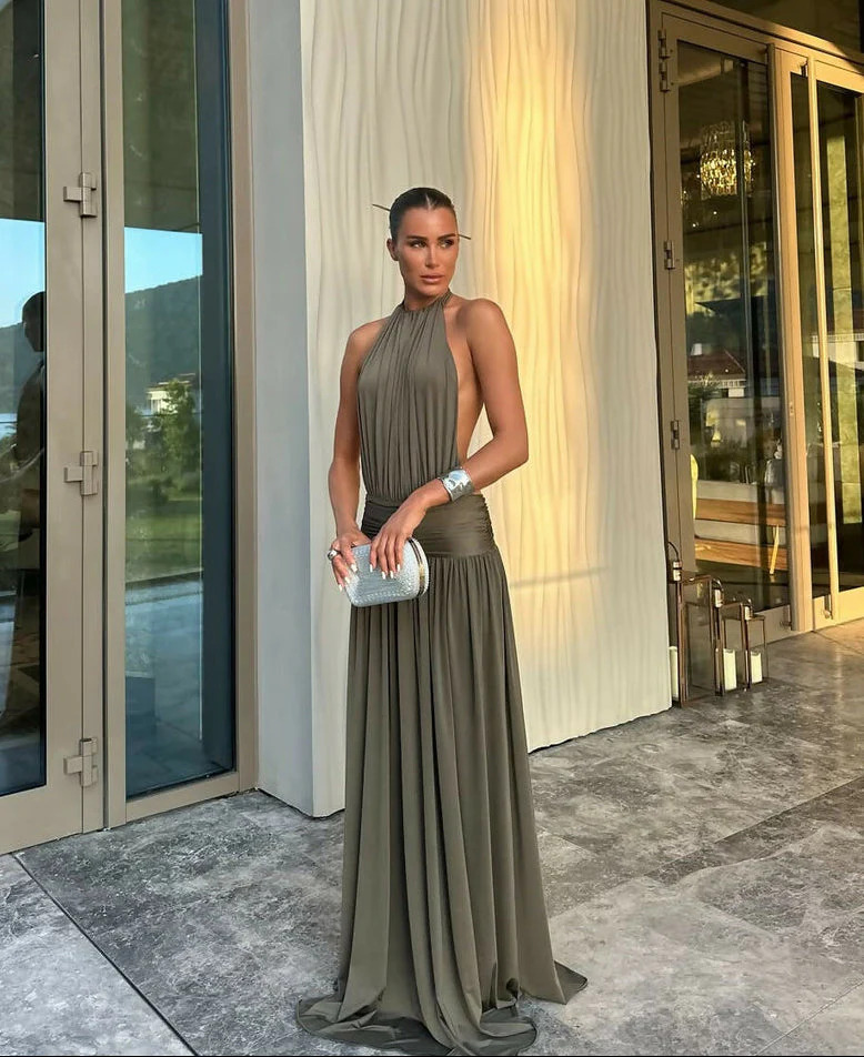 Arcina Ori Santina Dress - Khaki