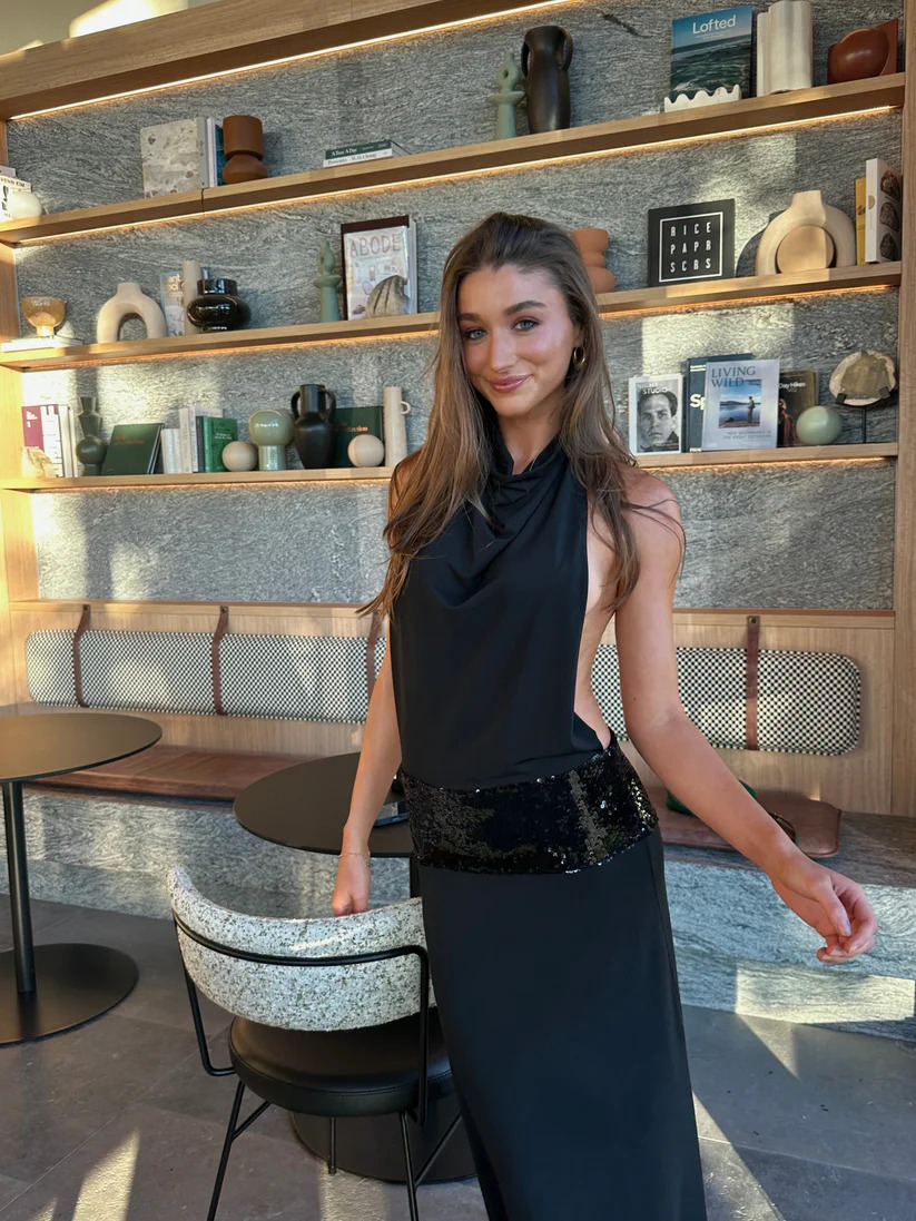 Ance Gria Adele Gown - Black