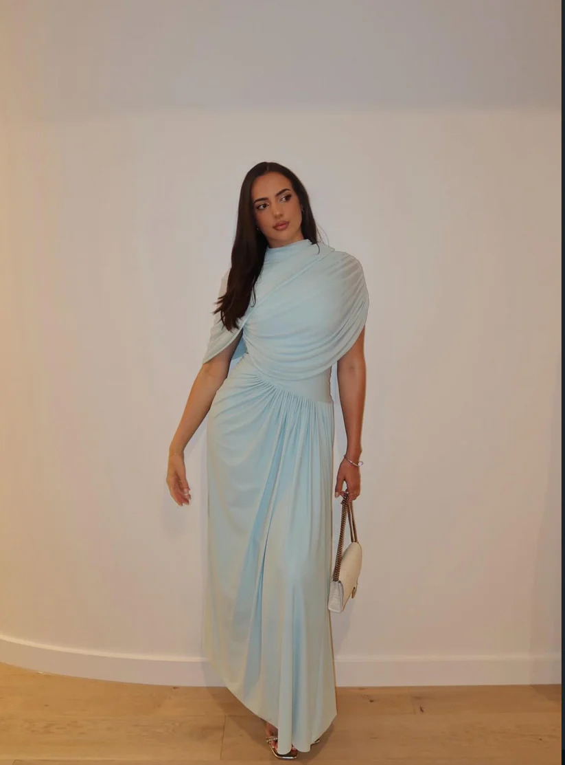 Deme By Gabriella Jasmine Maxi Dress - Baby Blue 3