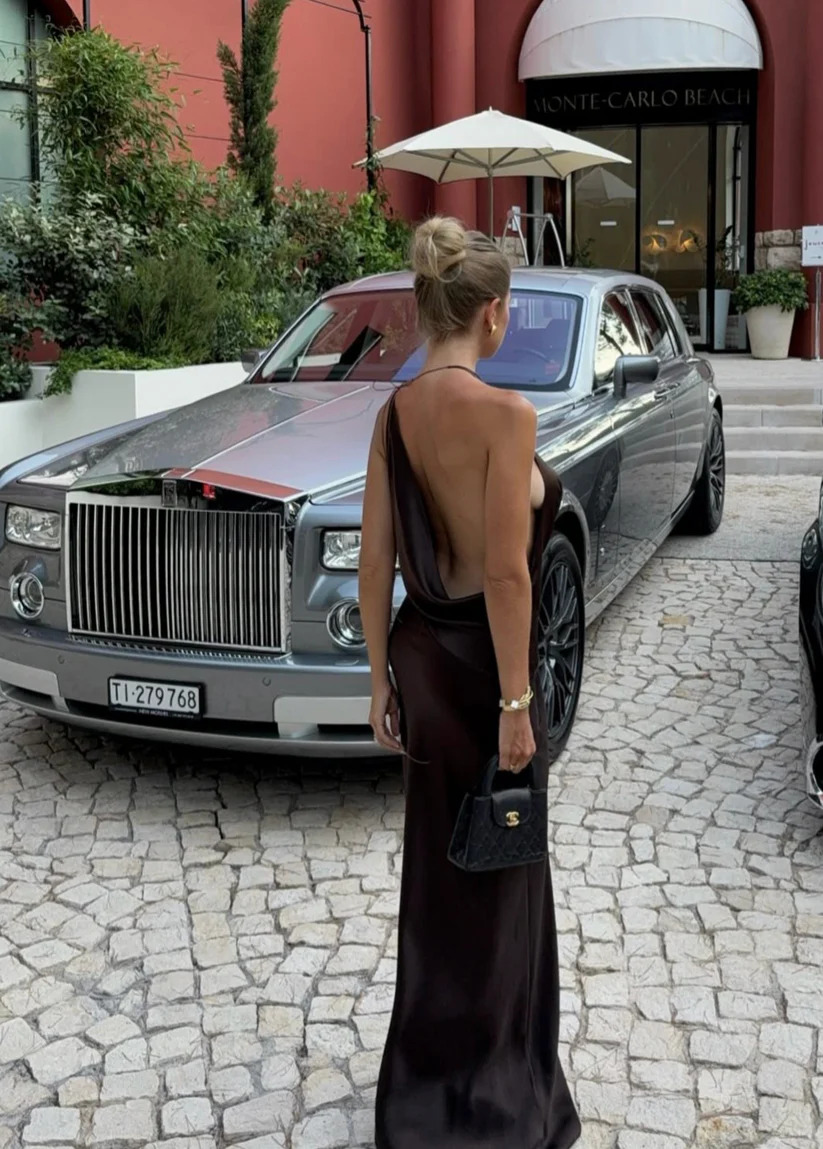 Natalie Rolt Gabi Gown - Brown 3