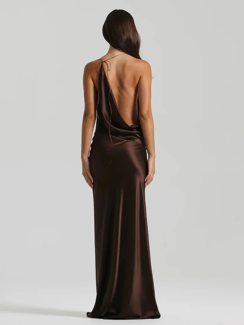 Natalie Rolt Gabi Gown - Brown 5
