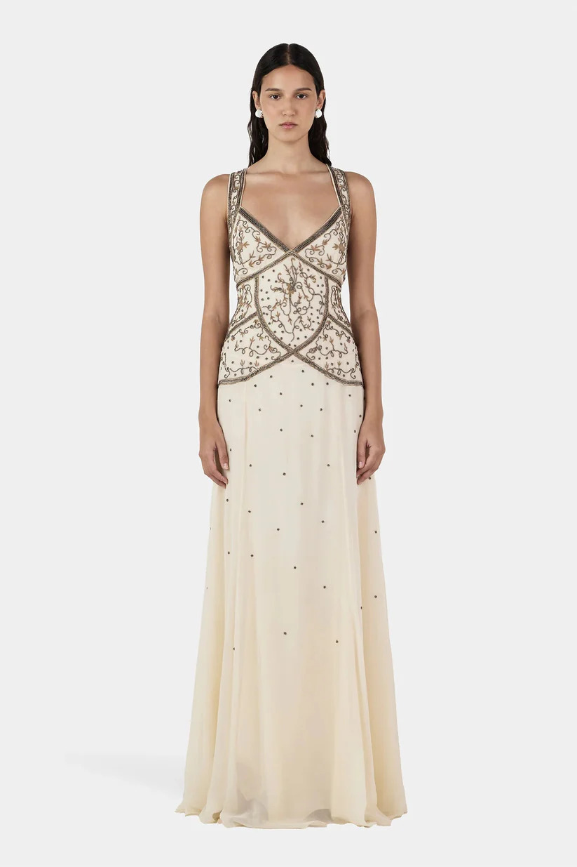 Hansen and Gretel Maja Beaded Maxi Dress 4