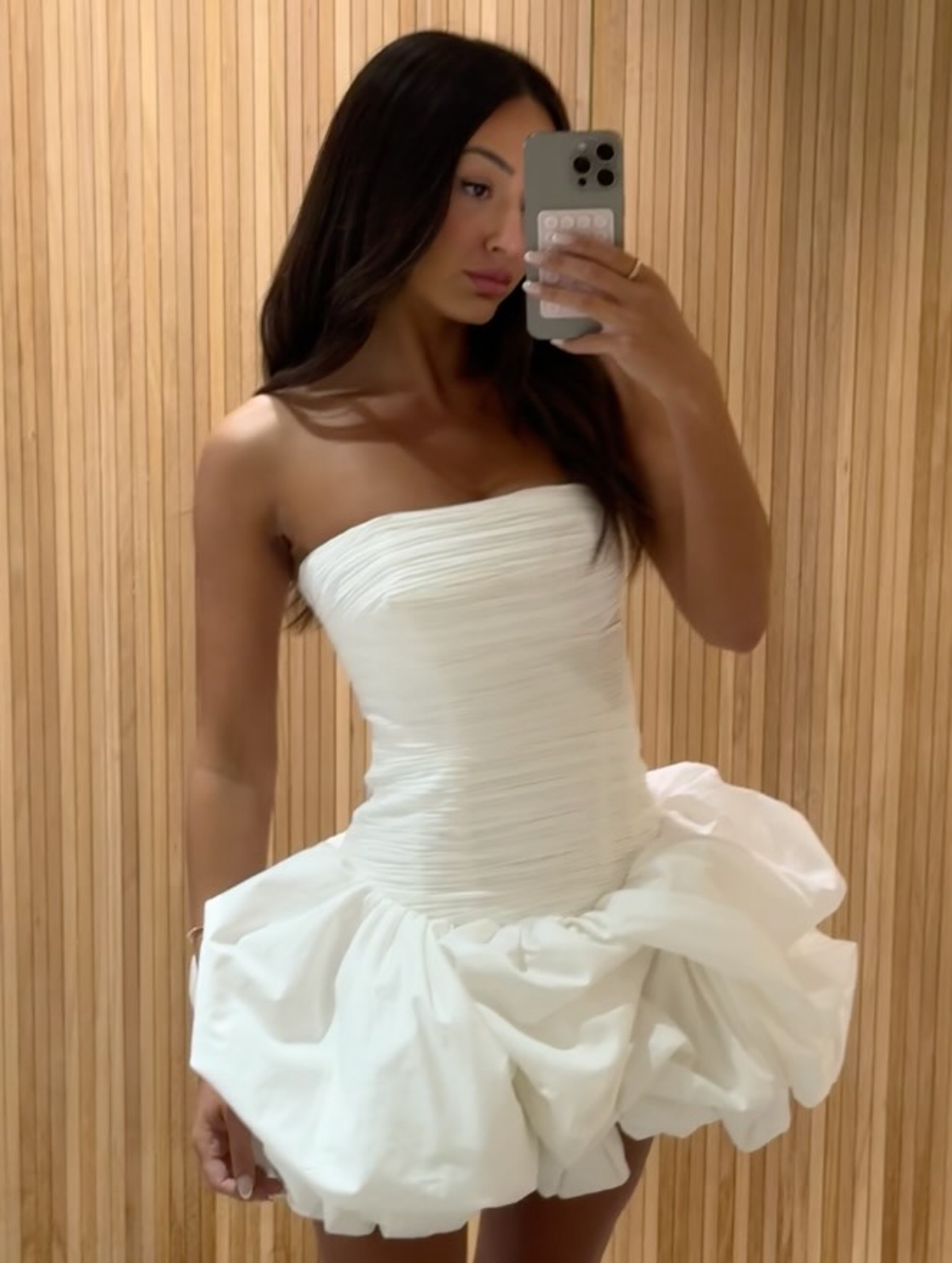 ✰ AJE VIOLETTE BUBBLE WHITE MINI ✰