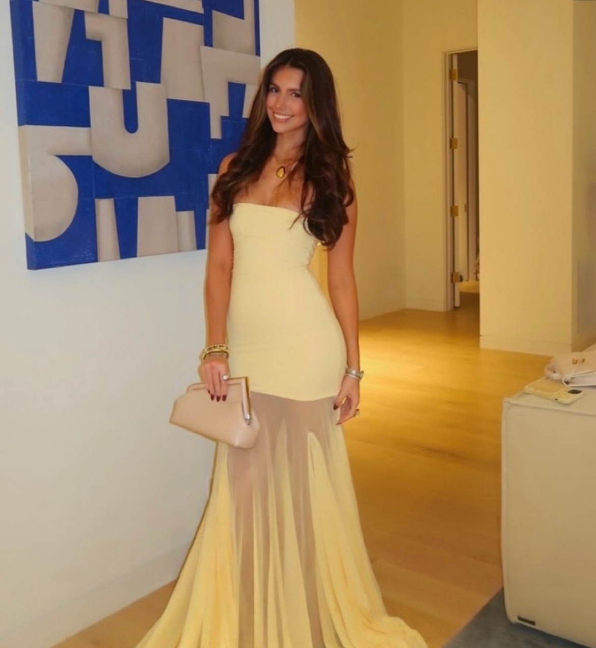 ✰ DEME BY GABRIELLA DAHLIA GOWN IN BUTTER✰