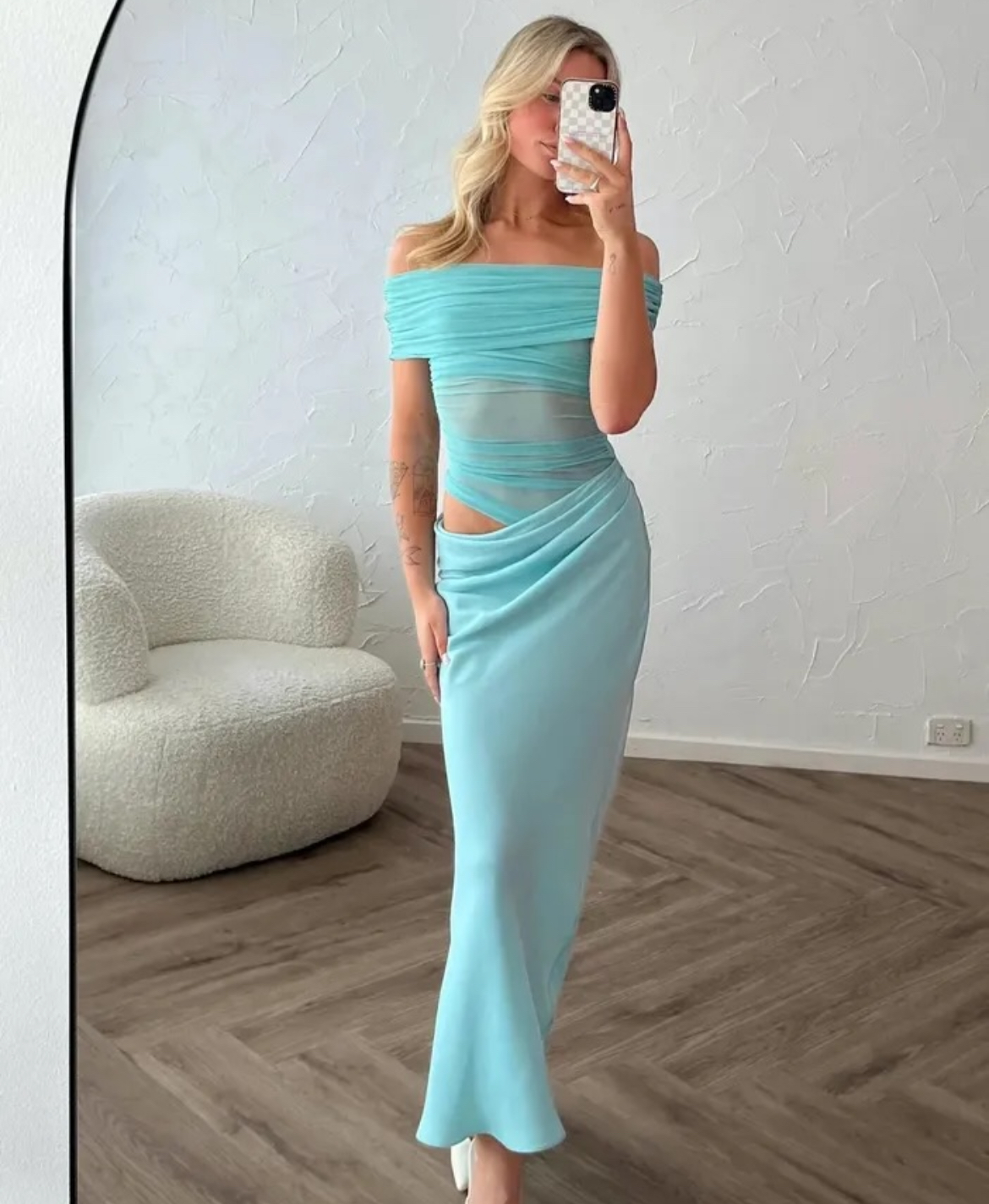 ✰ BENNI NICO AQUAMARINE MAXI ✰