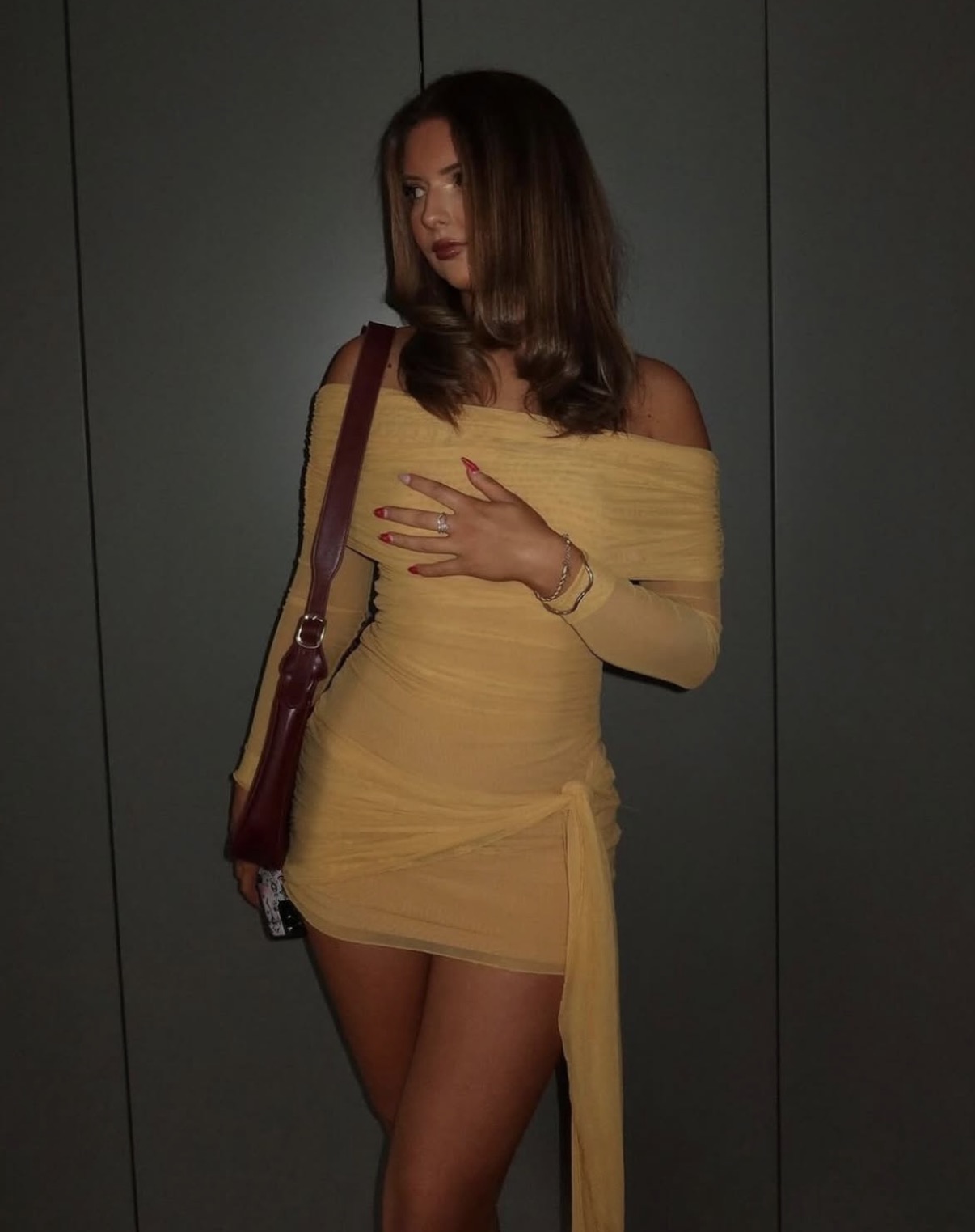 YASMIN MINI IN MUSTARD