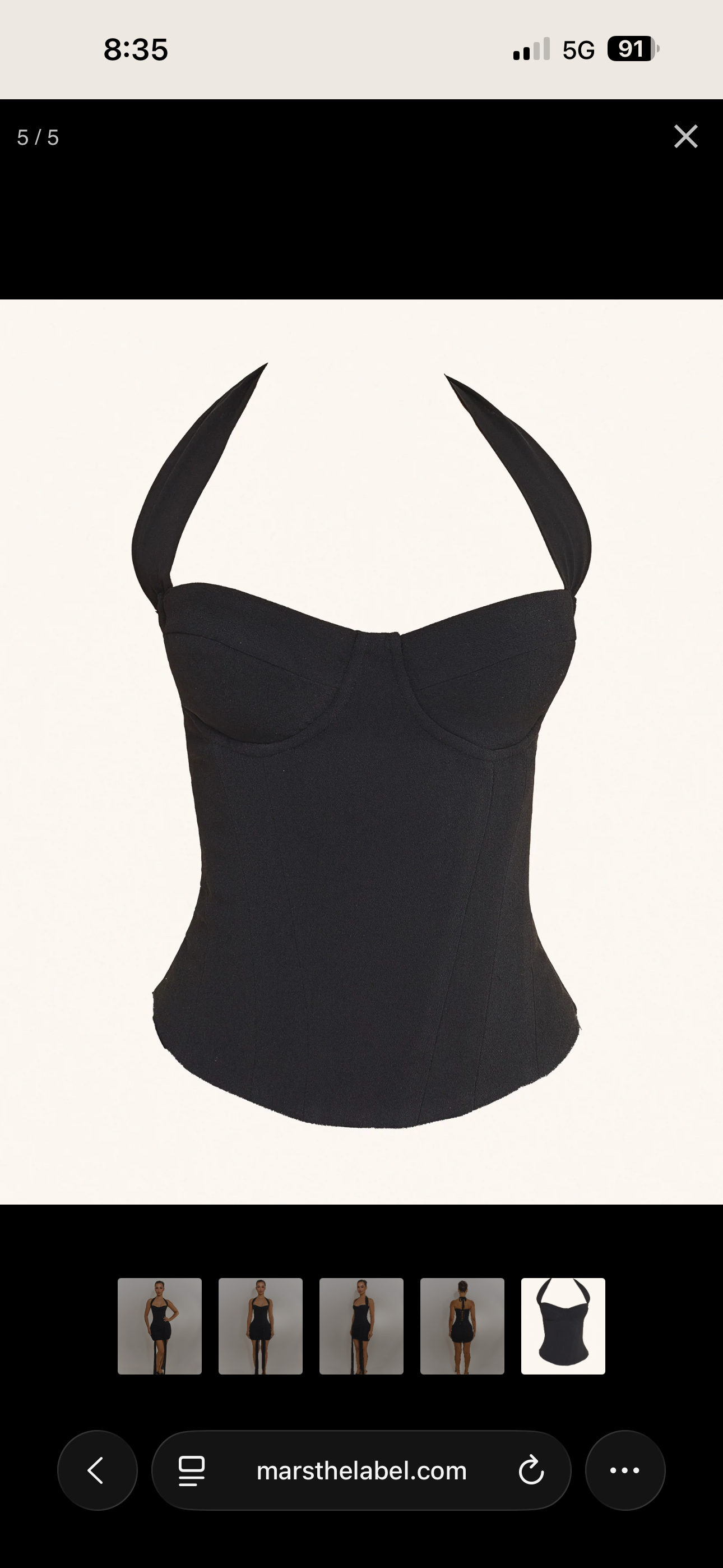 Shimmi Skirt + Zadie Corset 2