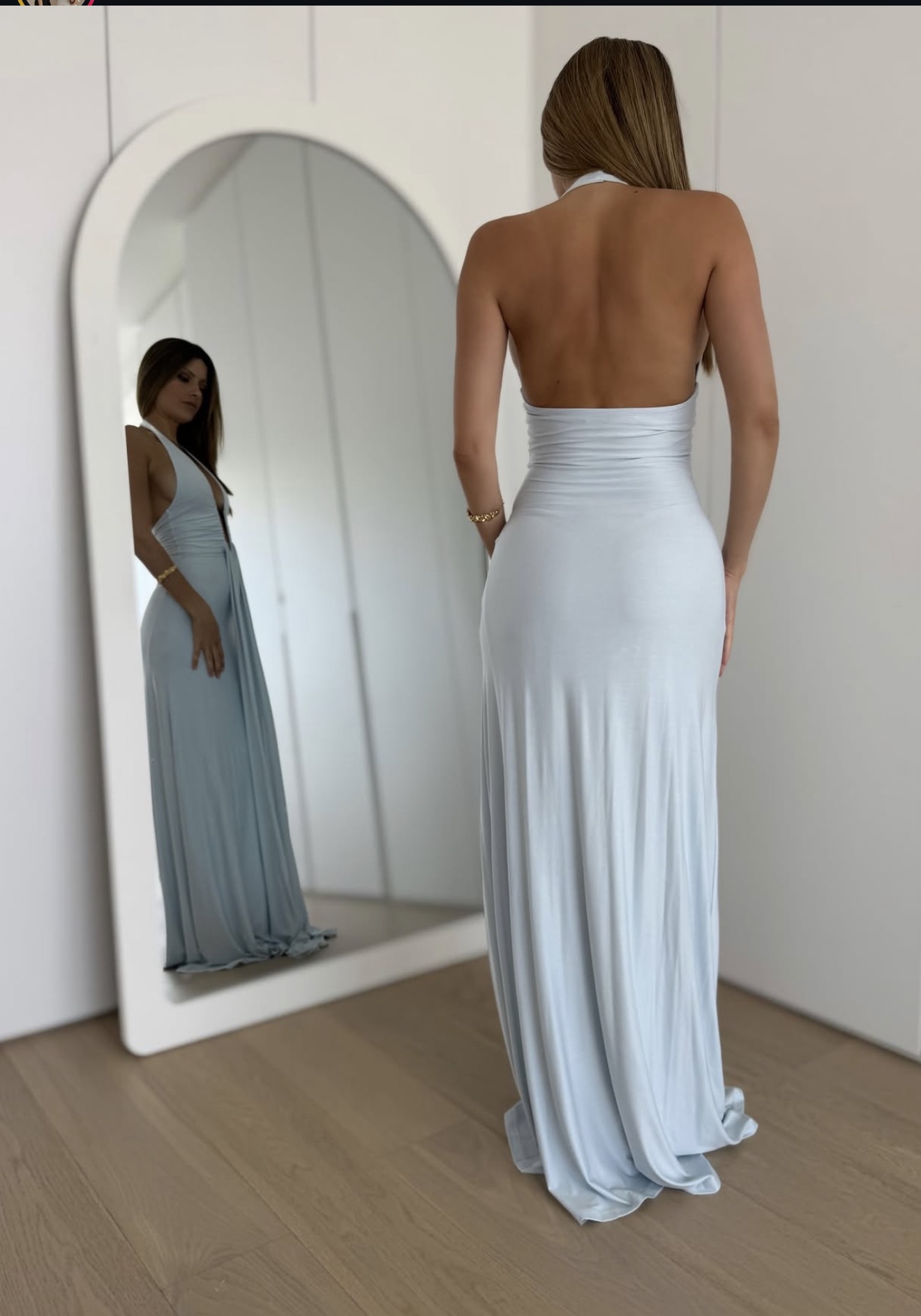 Misha Jennifer Cupro Dress 4