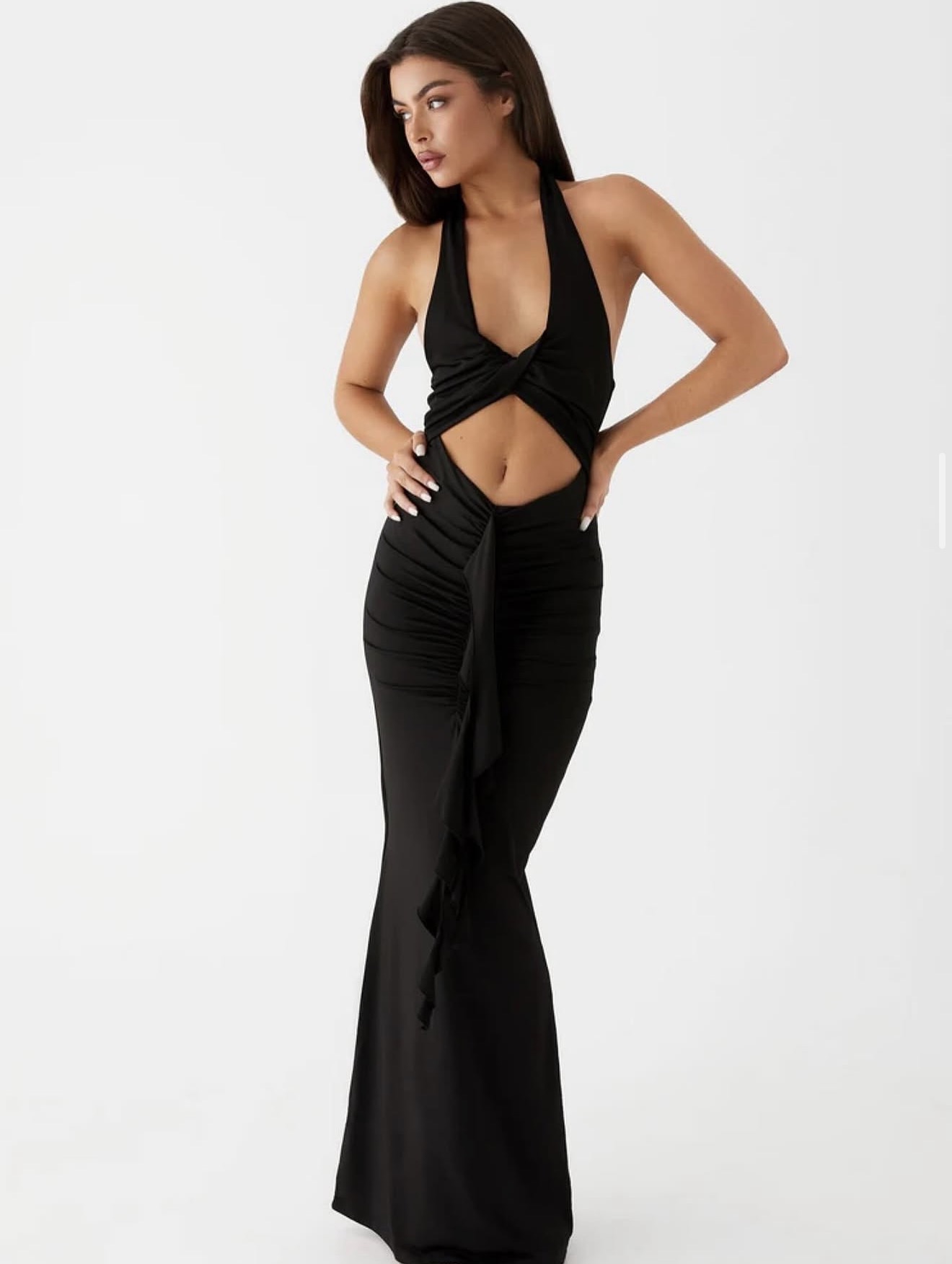 Alanna Frill Maxi Dress 3