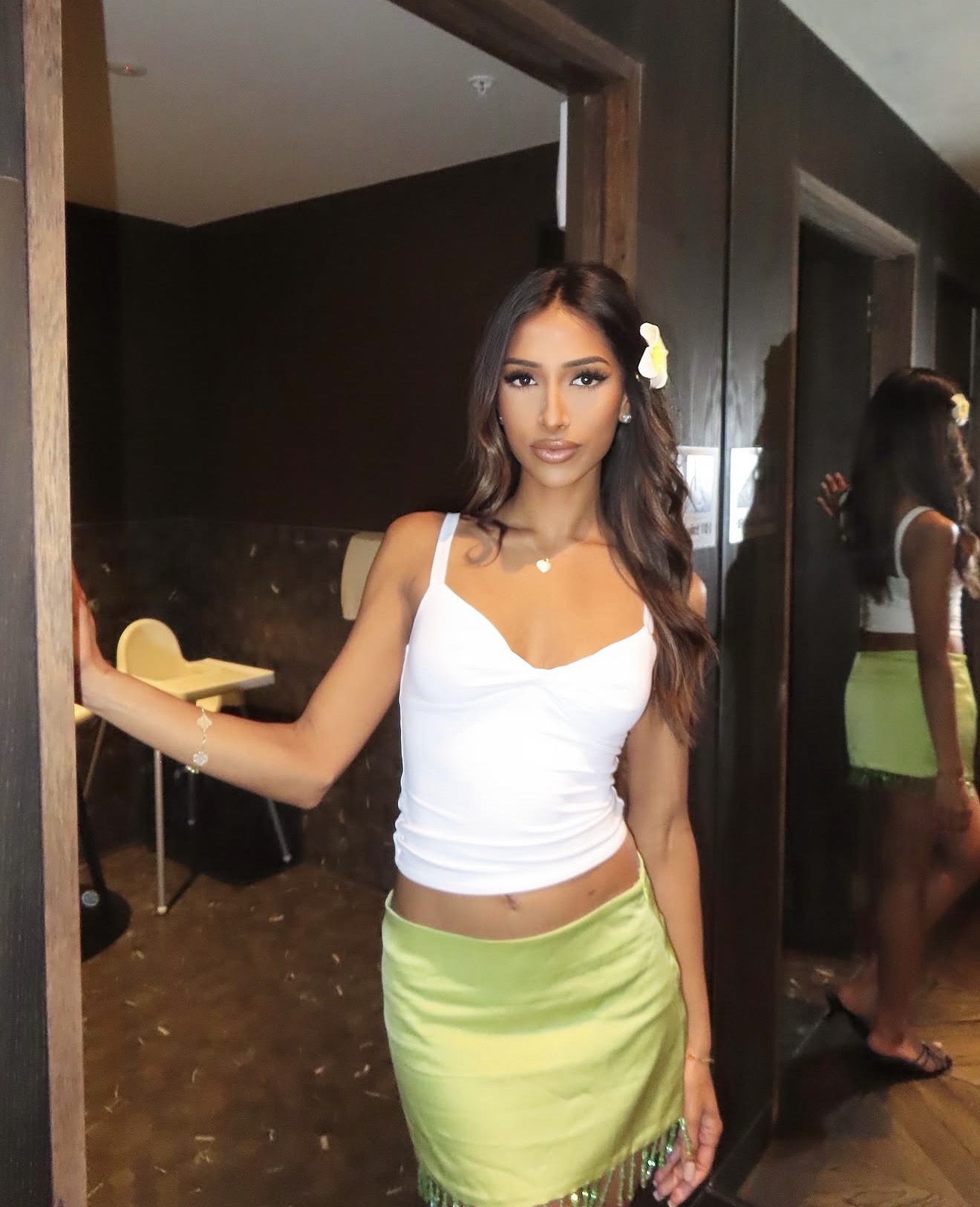 Bora Bora Beaded Mini Skirt 4
