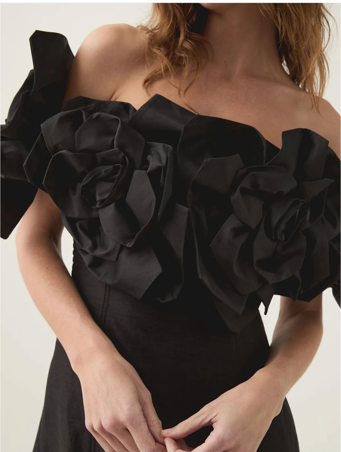 AJE - ETTA GOWN - BLACK 4