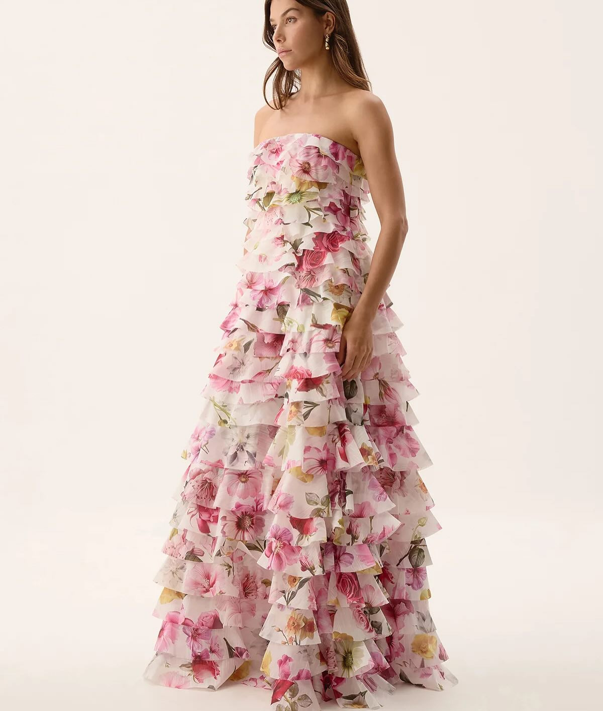 AJE - FLEUR PLEATED GOWN