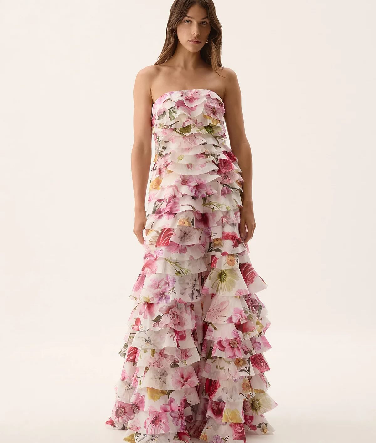 AJE - FLEUR PLEATED GOWN 2