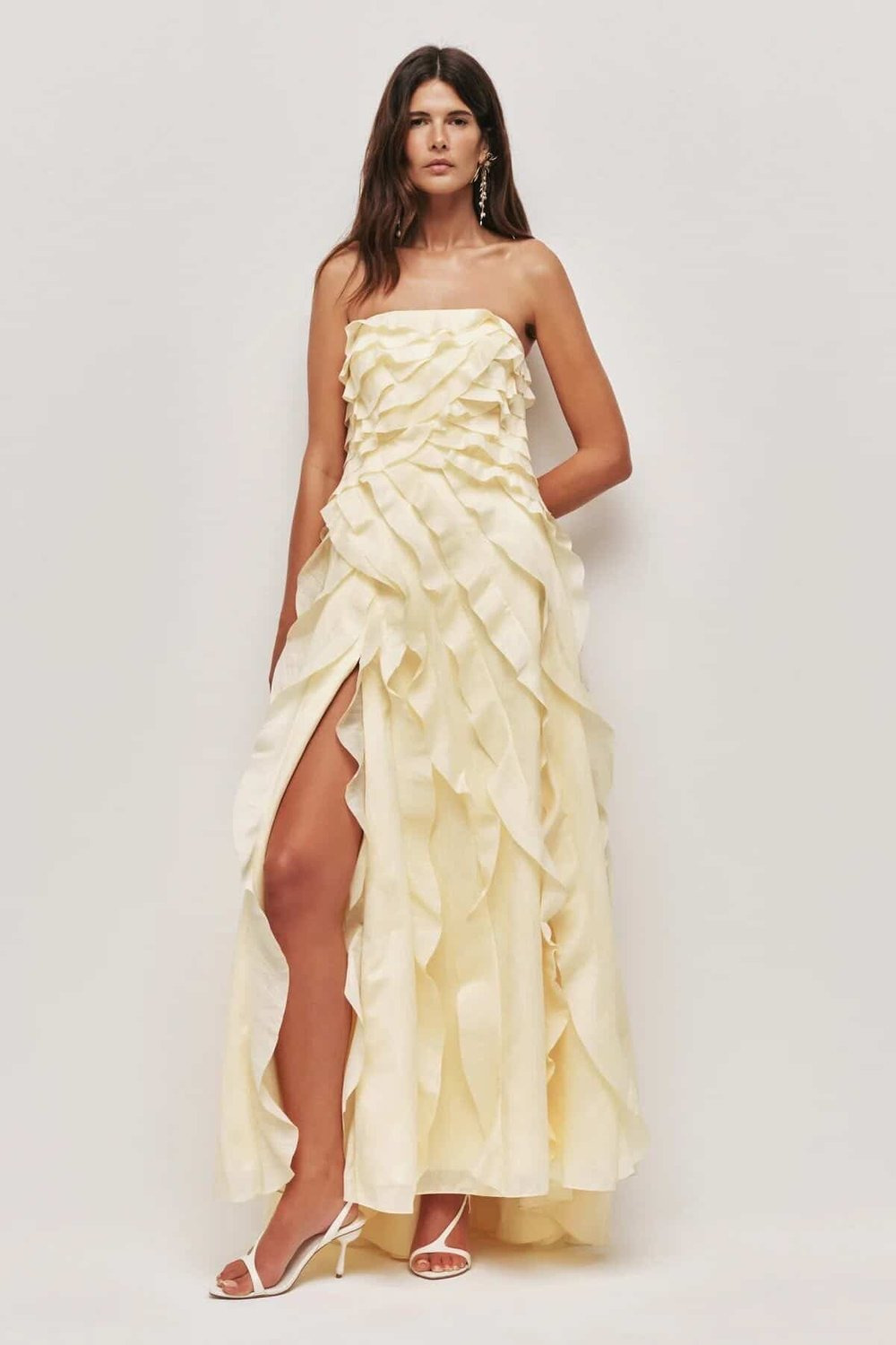 AJE - Allairie Gown - Butter Yellow (14) 3