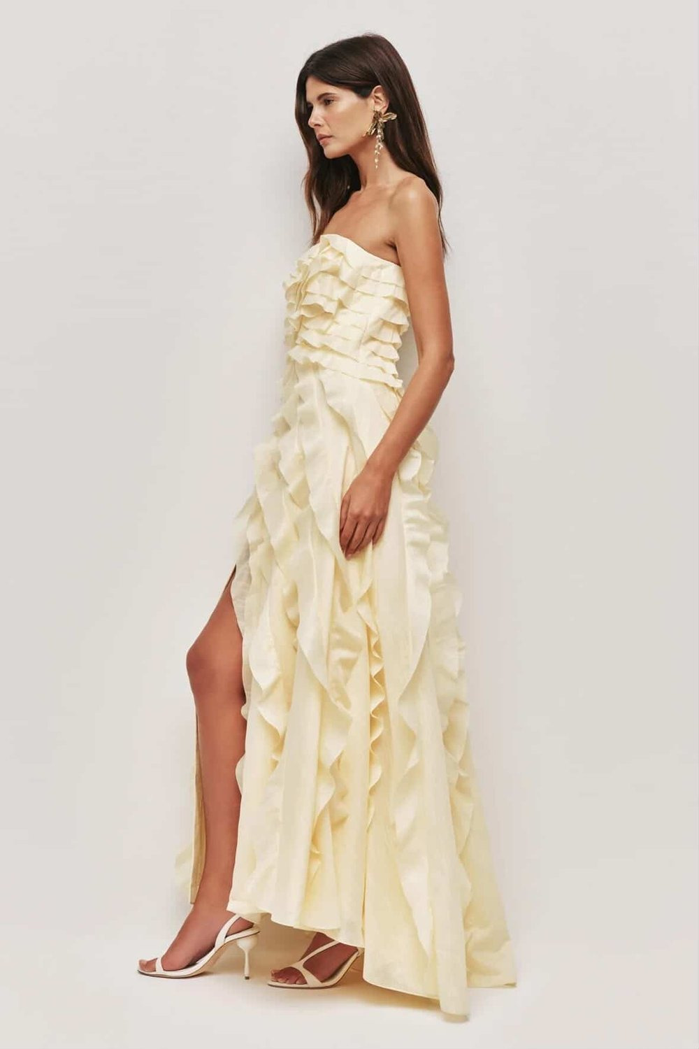 AJE - Allairie Gown - Butter Yellow (14) 4