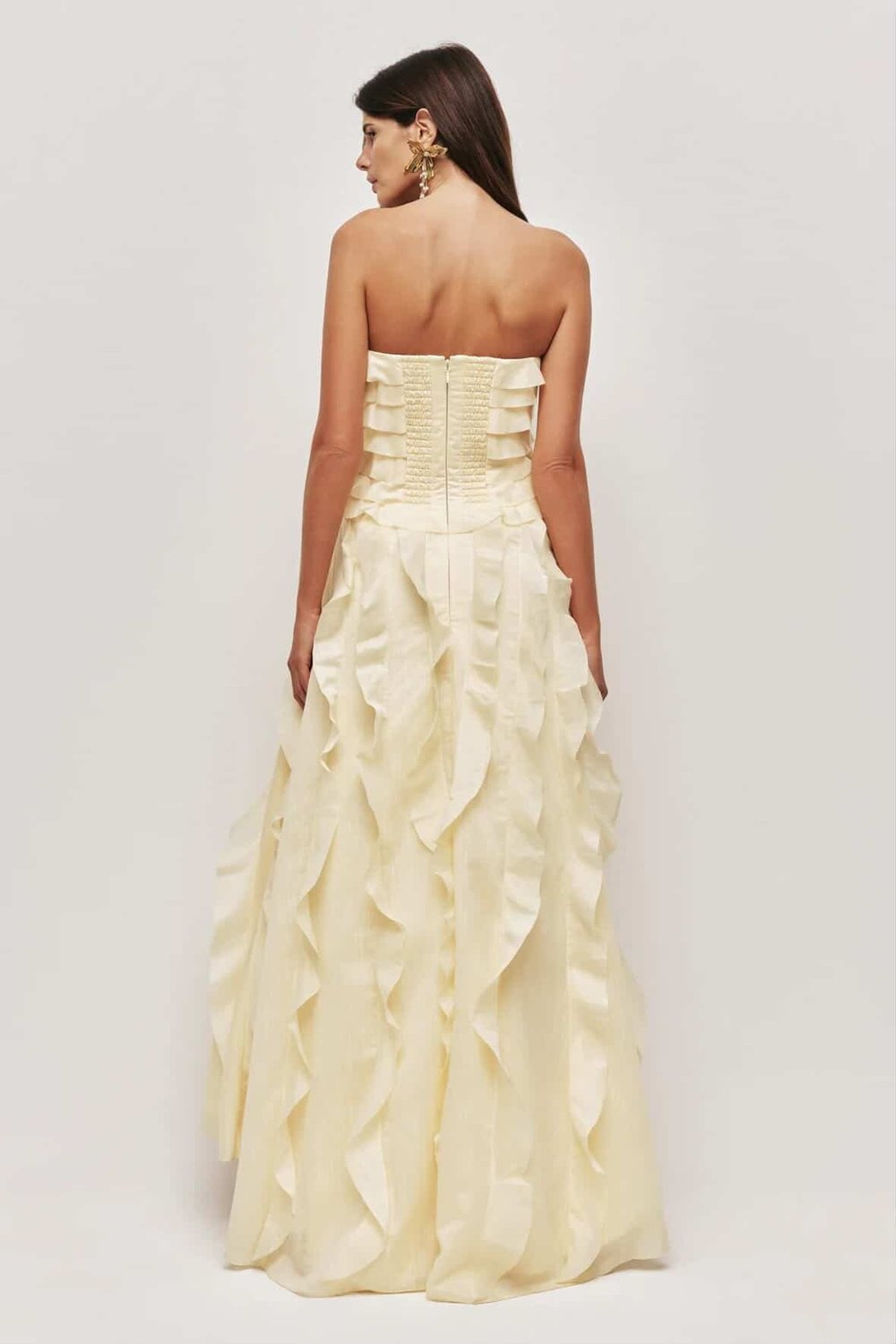 AJE - Allairie Gown - Butter Yellow (14) 5