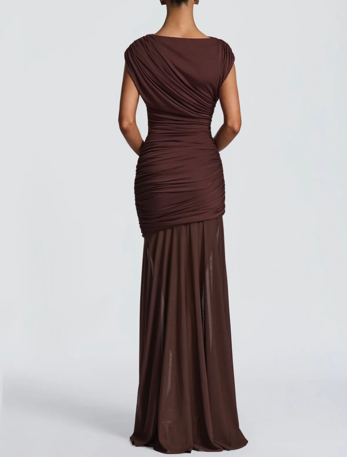 BabyBoo - Demelza Maxi Dress - Plum Brown (12) 3