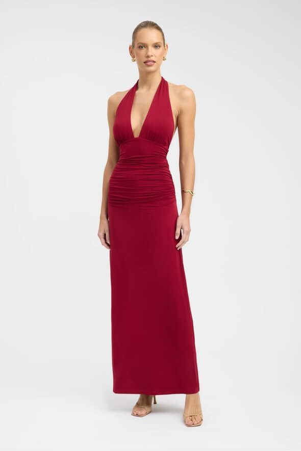 Kookai - Leni Maxi Dress - Red Wine (8)