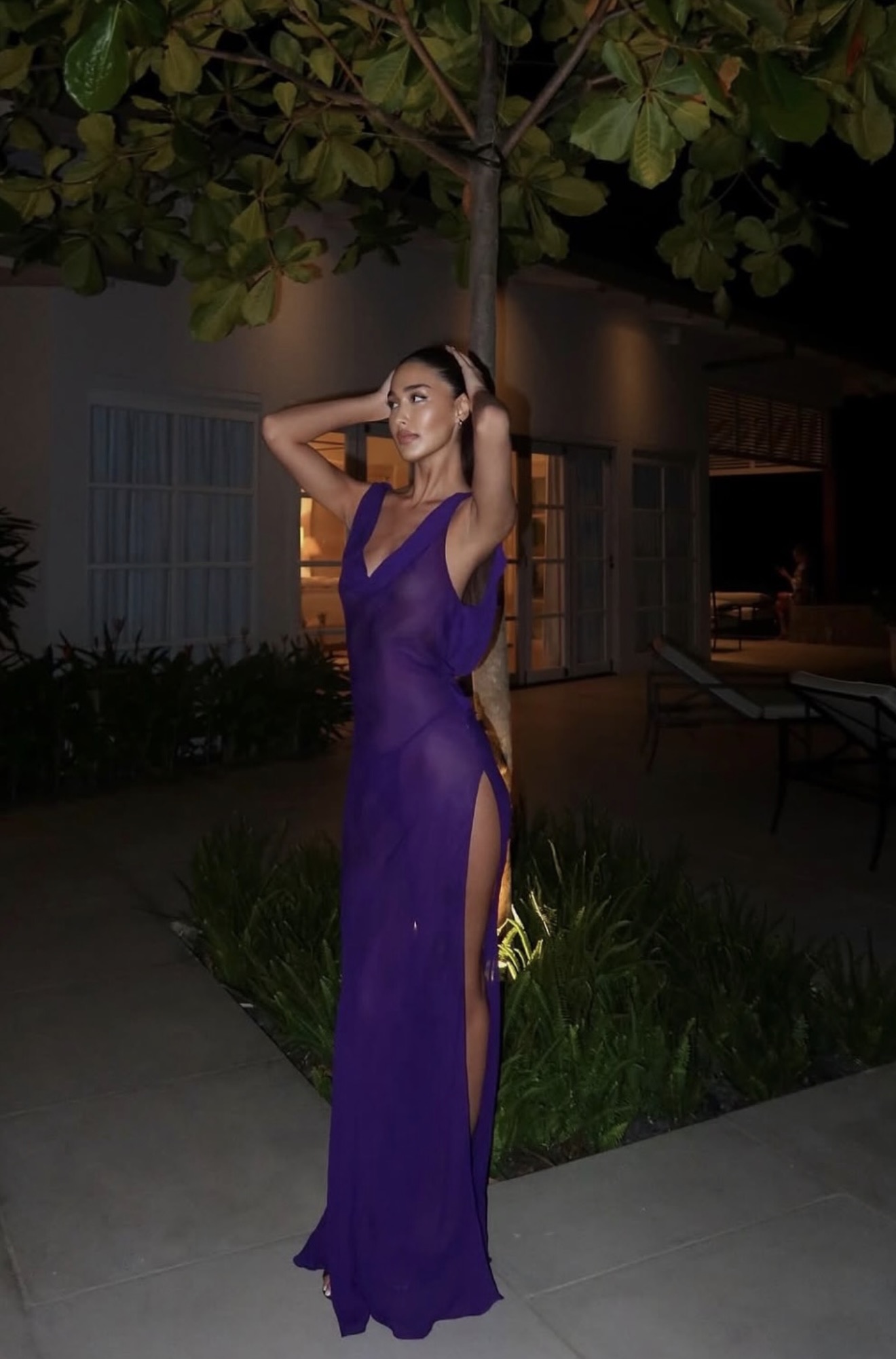 Rat & Boa Absinthe Dress in purple 💜