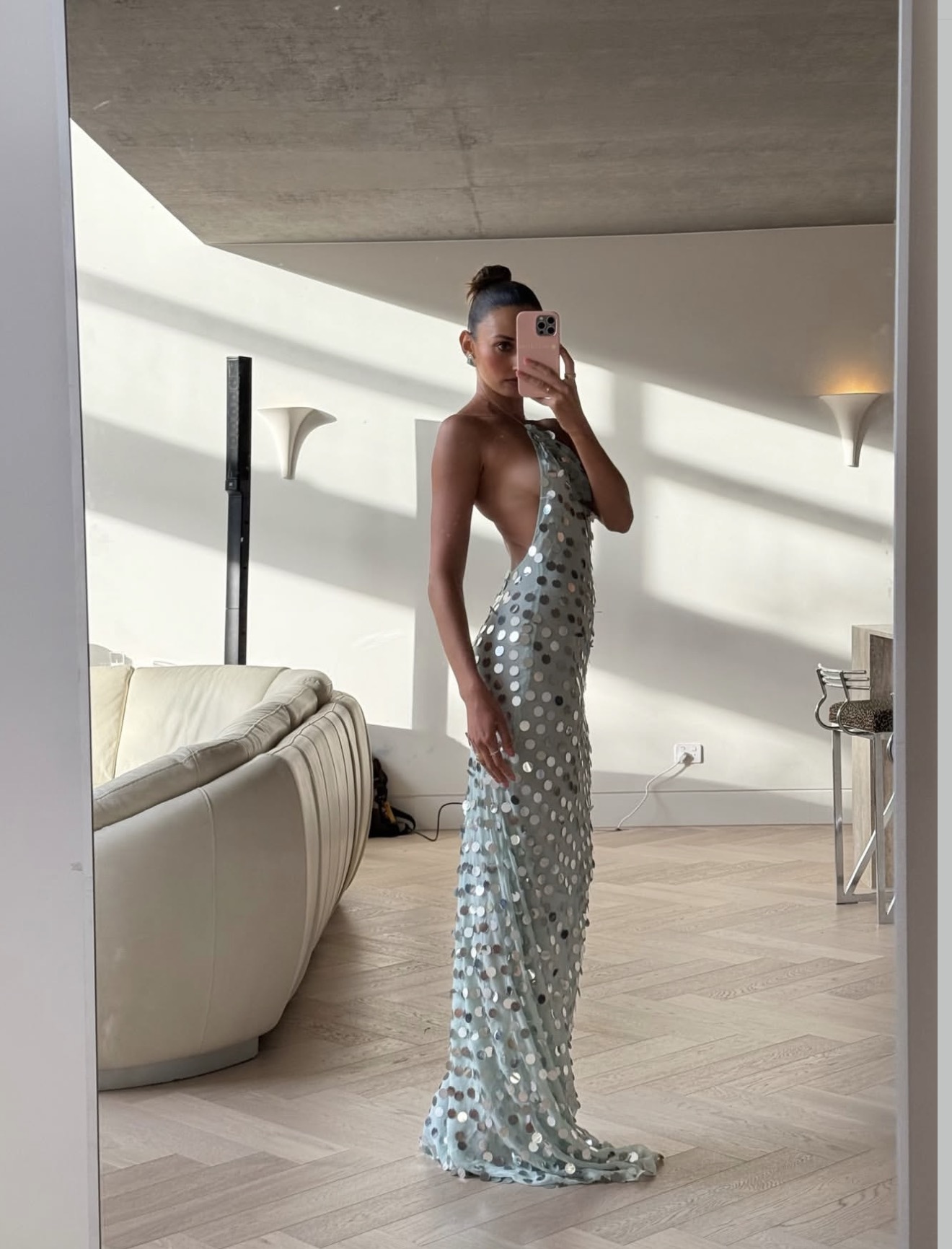 Misha mirror bead dress 3