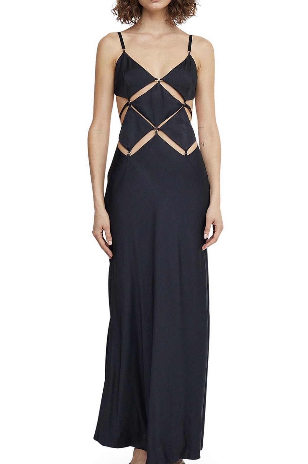 BEC + BRIDGE DIAMOND DAYS STRAP MAXI DRESS