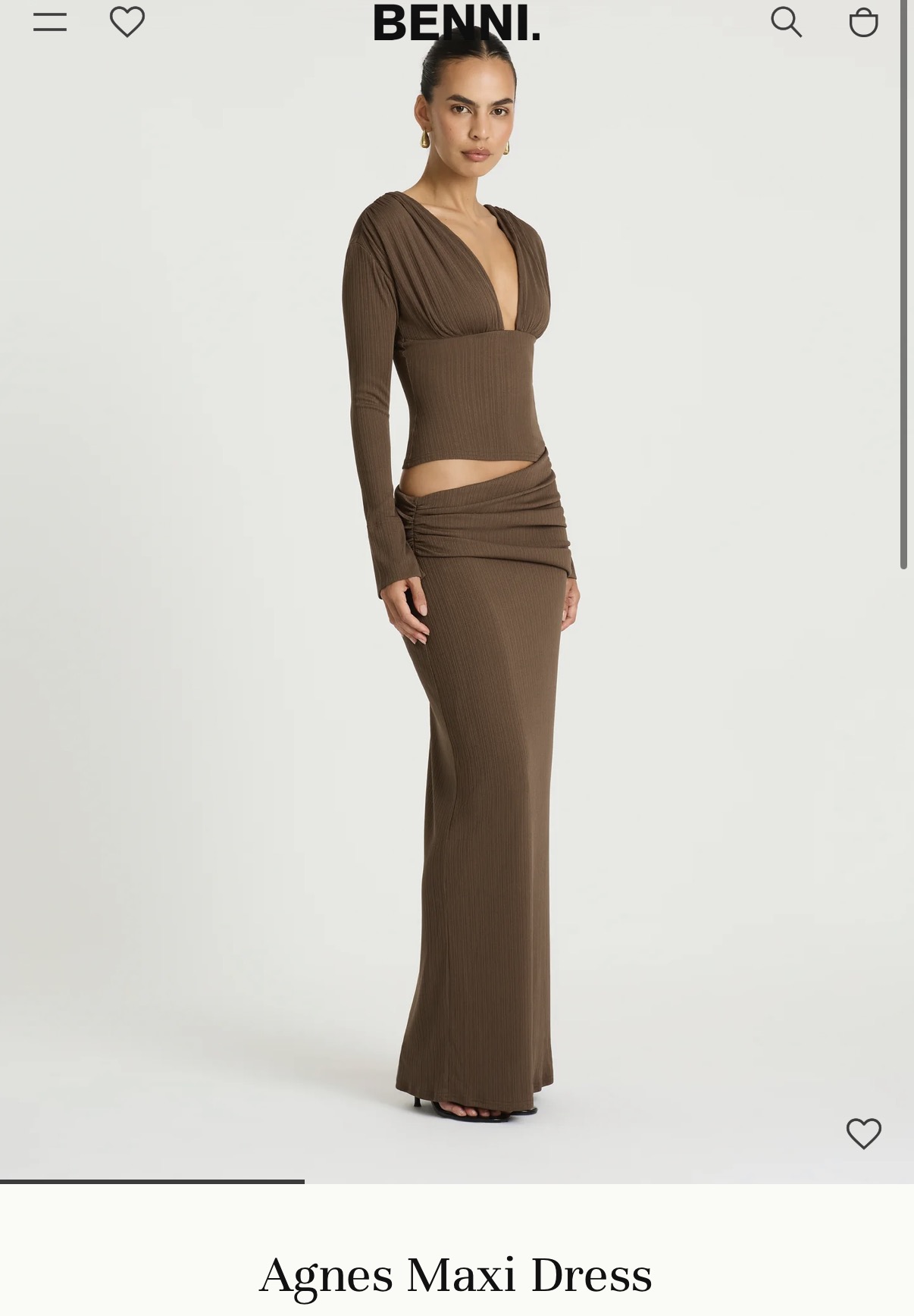 Benni Agnes maxi dress