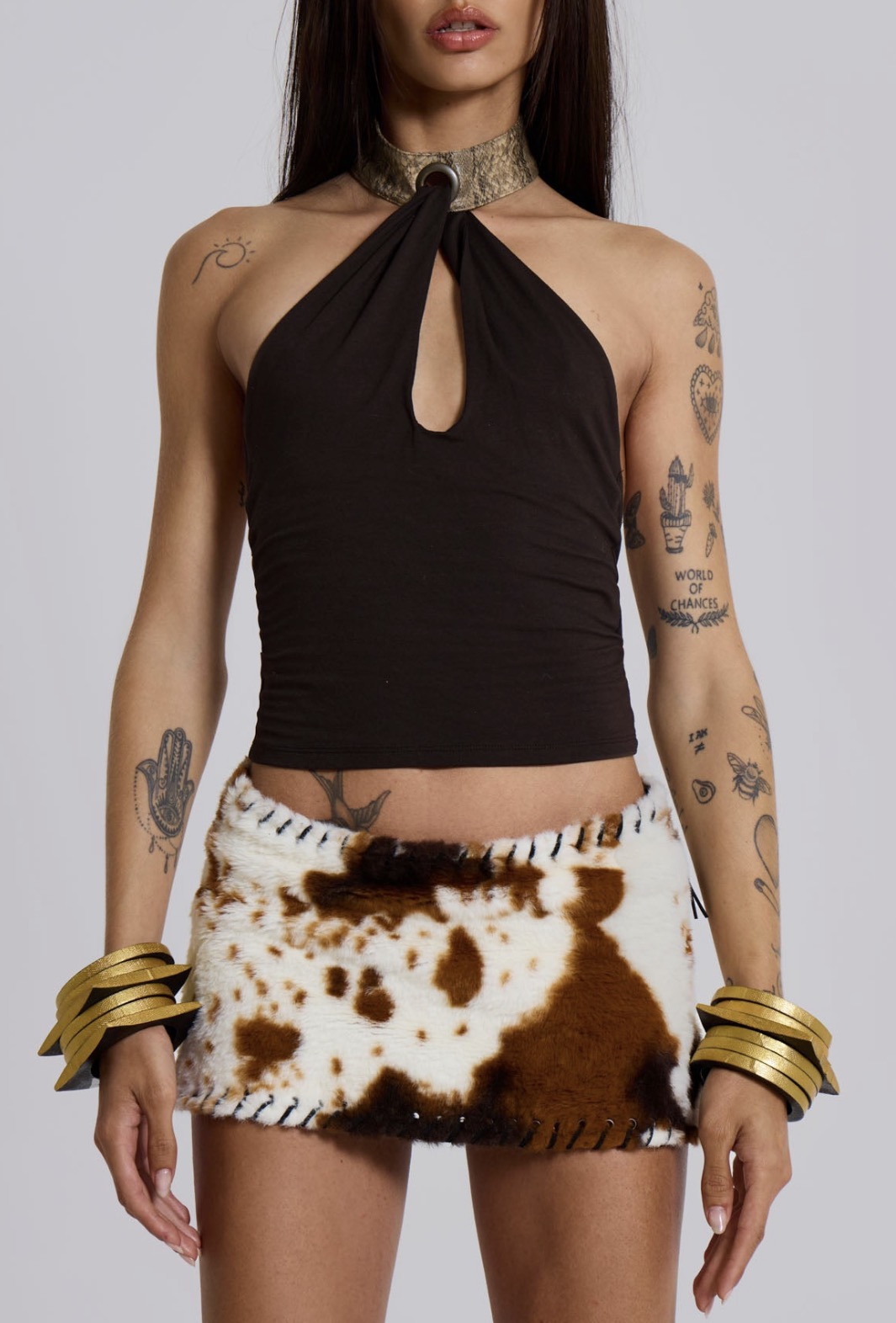Kena Whipstitch micro skirt 4