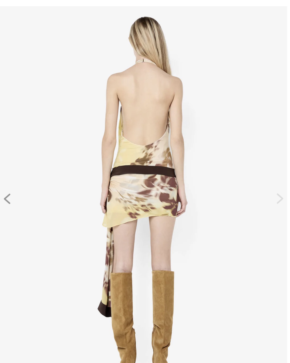 Bec and bridge Blaise halter mini dress 2