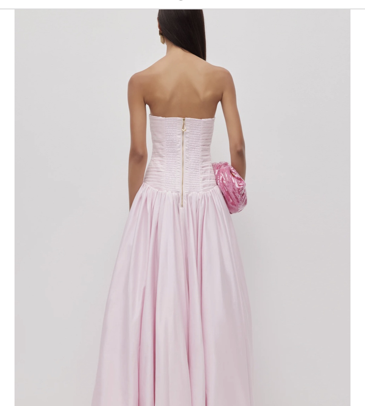 Aje Violette bubble hem maxi dress 5
