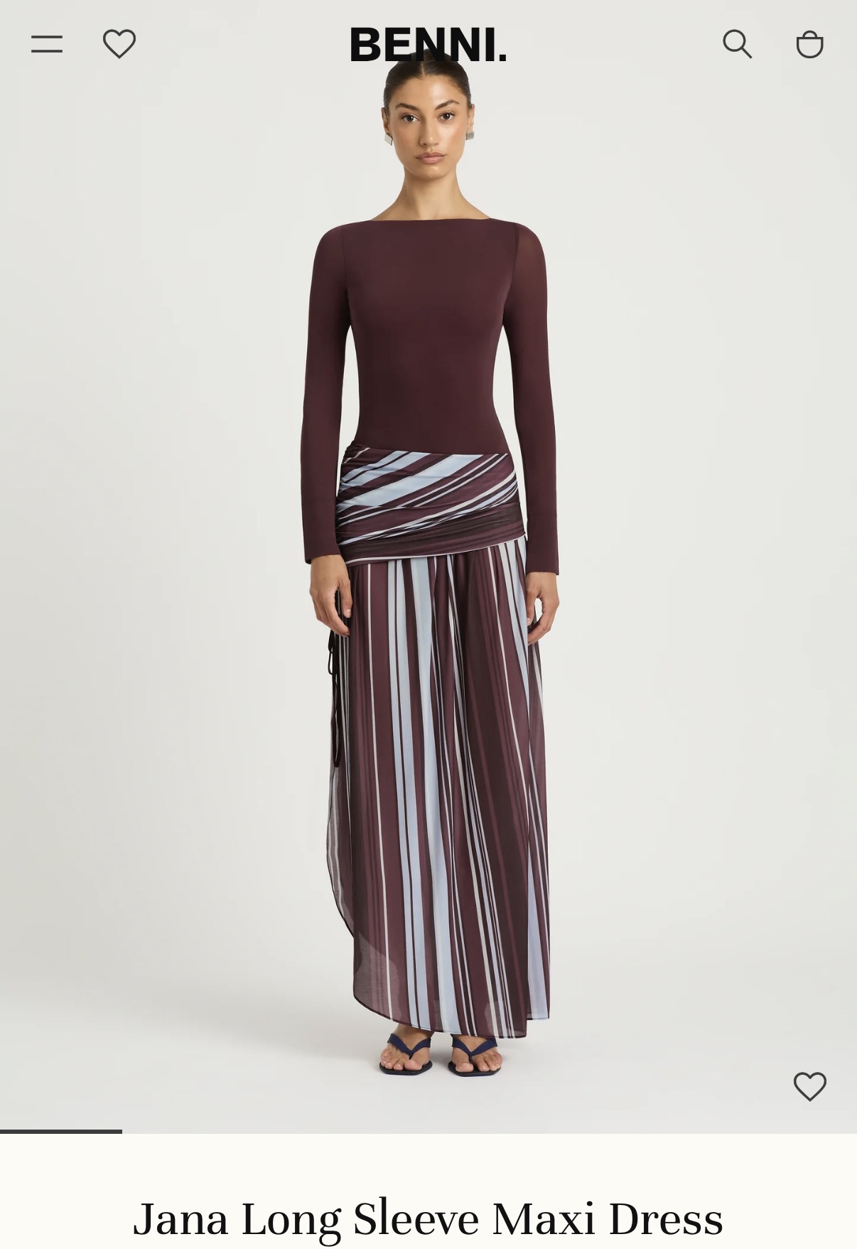 Benni jana maxi dress