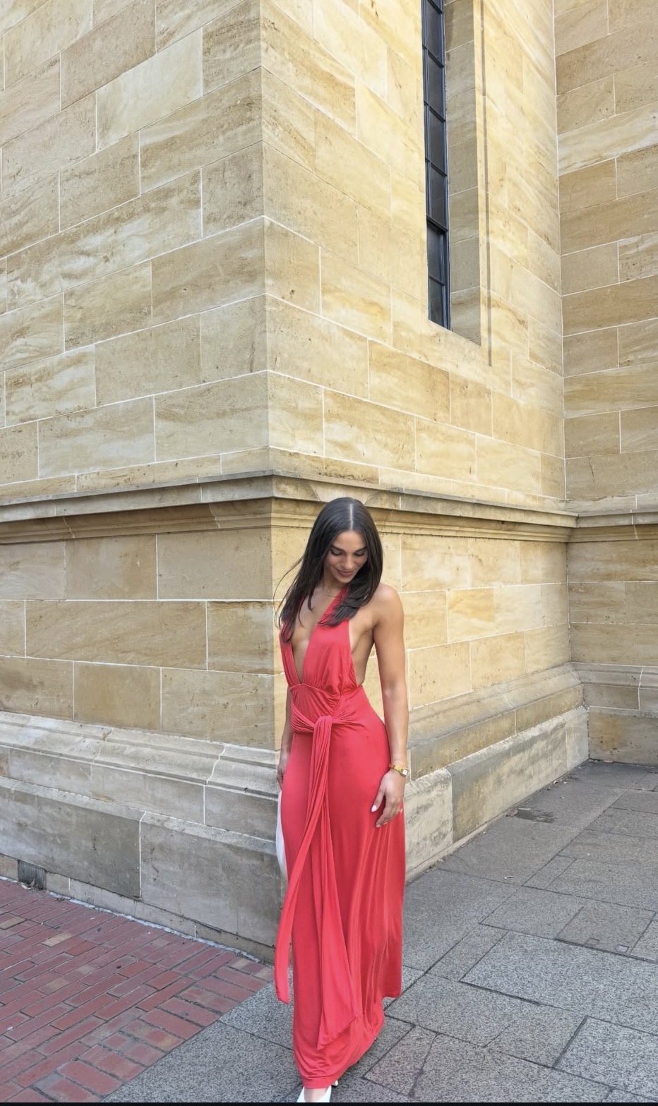 Jasmine maxi kookai red 3