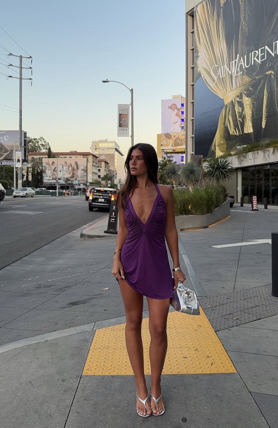 SOLAMUSA Angelina Mini dress - Uva 3