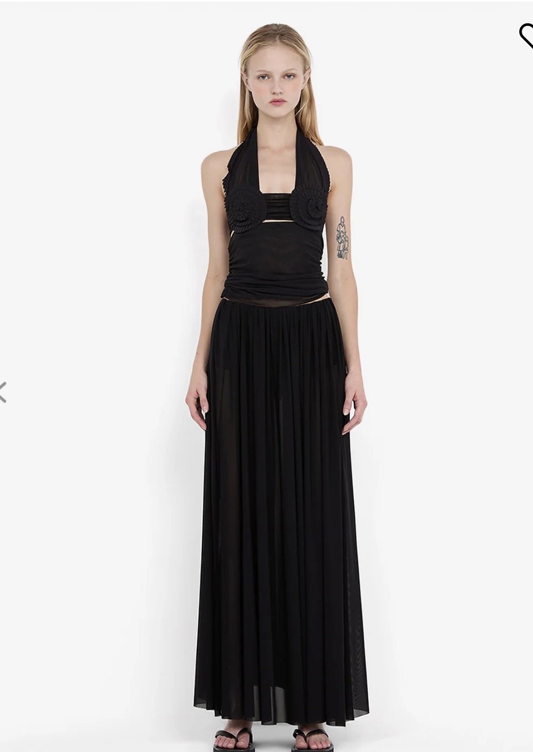 BEC+BRIDGE DANTE SPIRAL HALTER TOP AND CAMILLE MAXI SKIRT