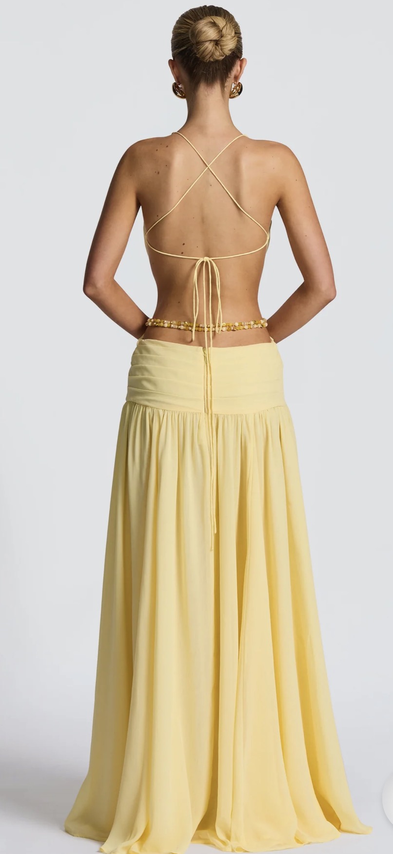 INDIANNA MAXI DRESS - LEMON 4
