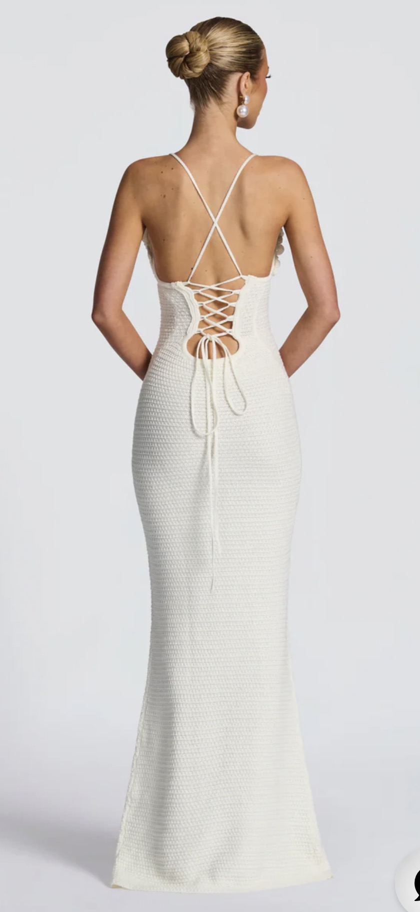 CELAENA MAXI DRESS - IVORY 4