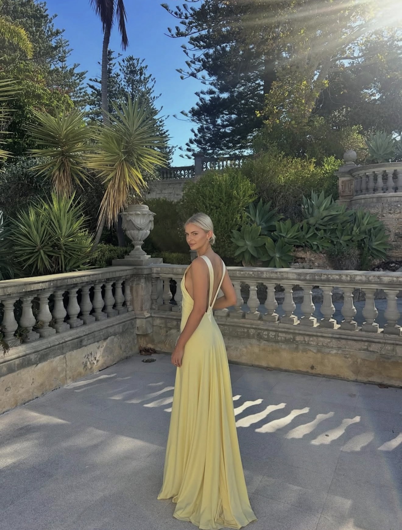 Ance Gria Rosa Gown Lemon 2
