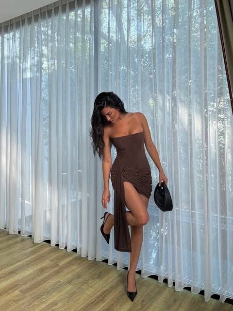 Leau Mira Mesh Corset Dress 3