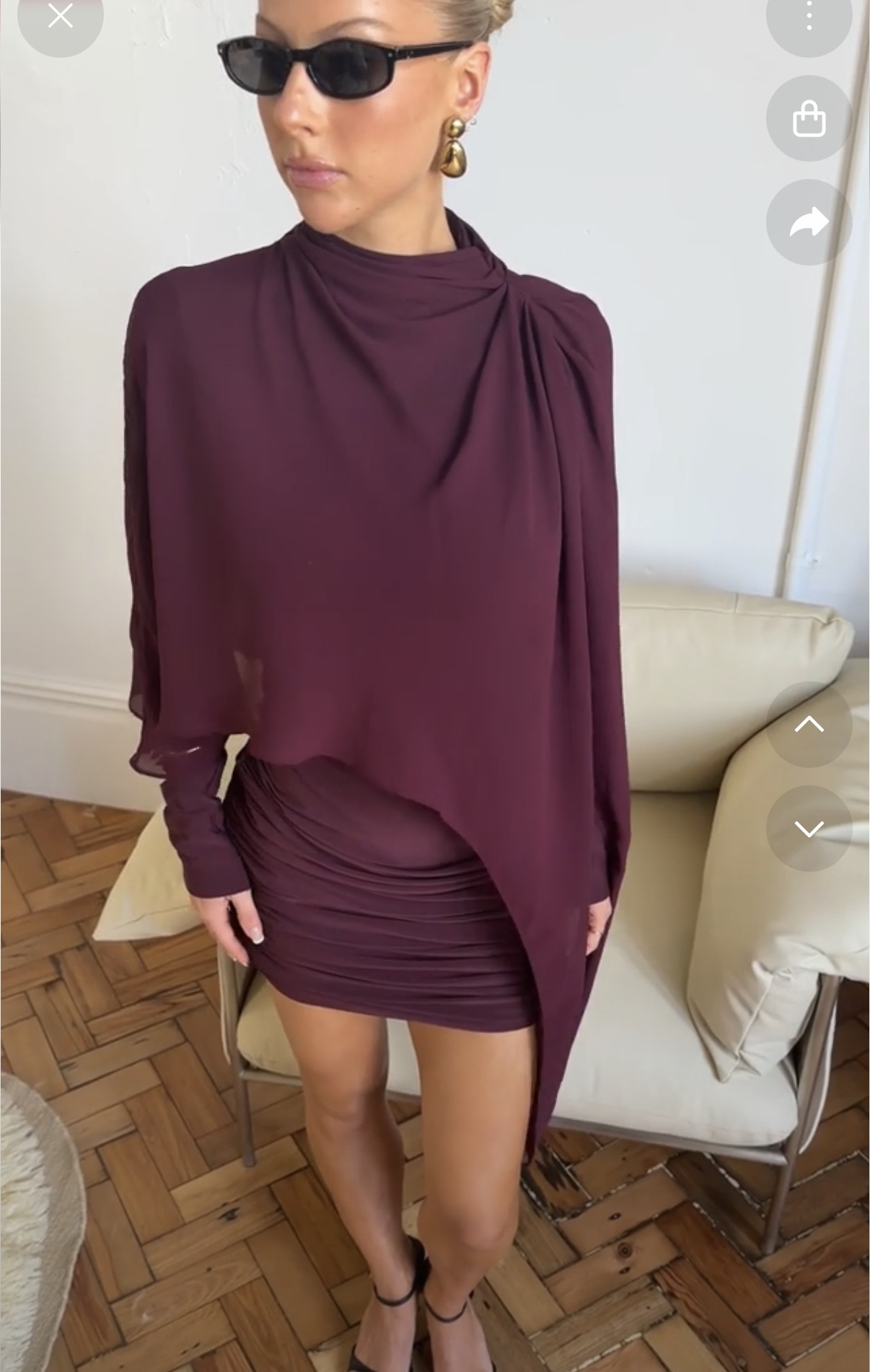 Benni Silas mini dress