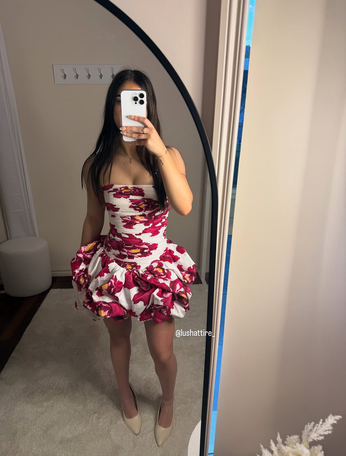 Aje bubble dress 🌺🌷🌸