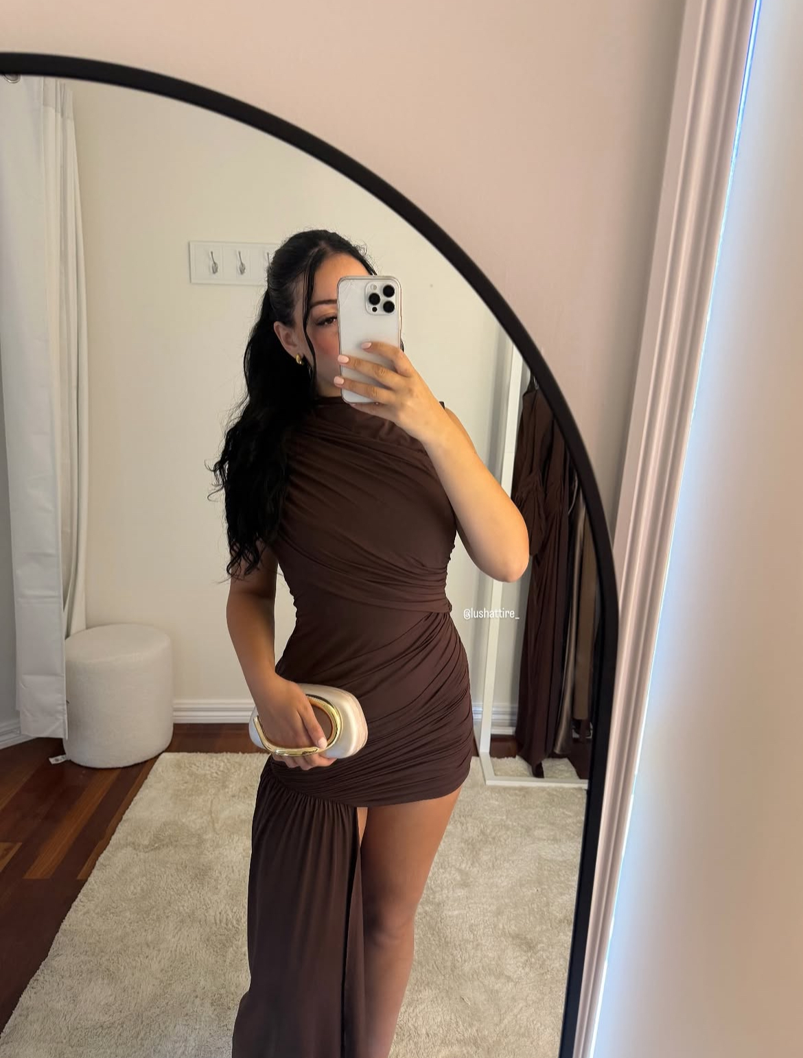 de la vali raveena dress 🤎🤎 3