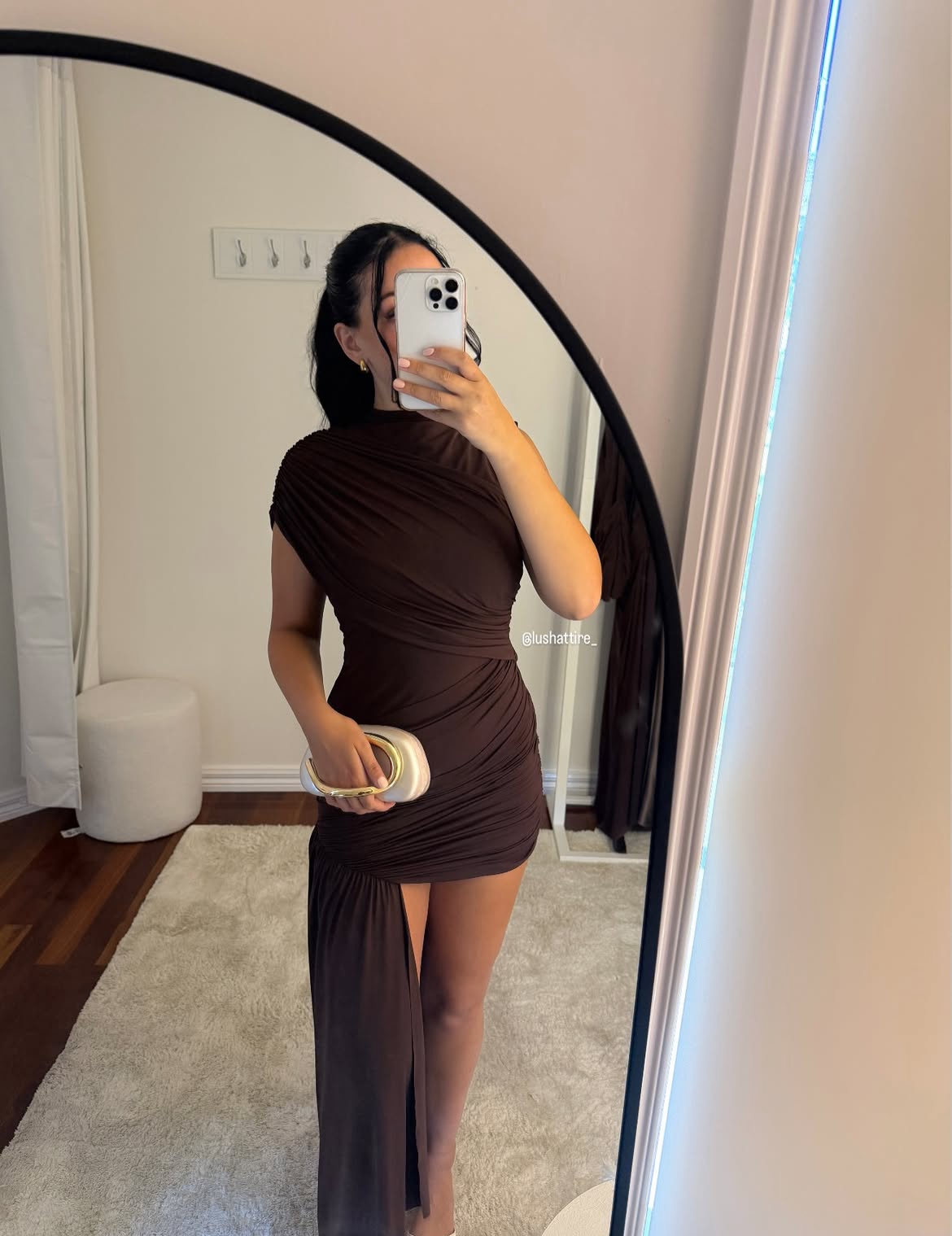 de la vali raveena dress 🤎🤎 4