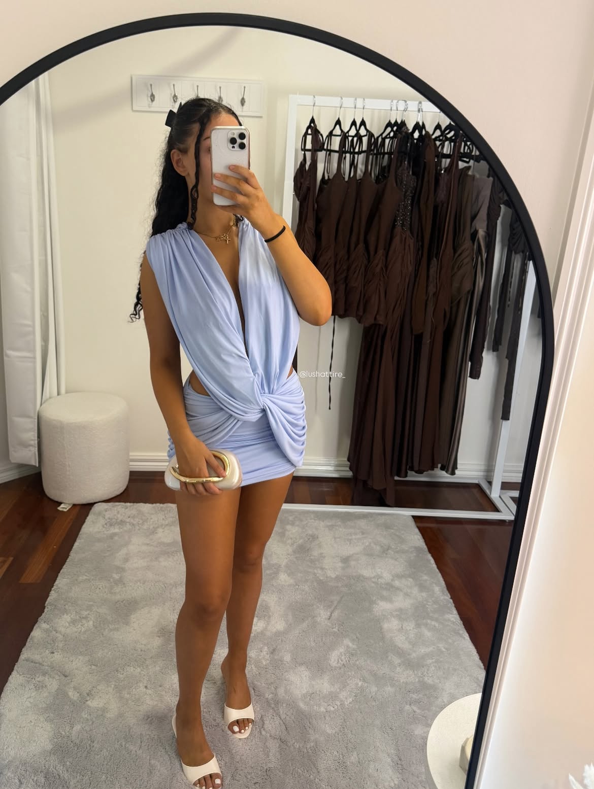 Vivvienne collection mini dress 🤌🏼🩵 2