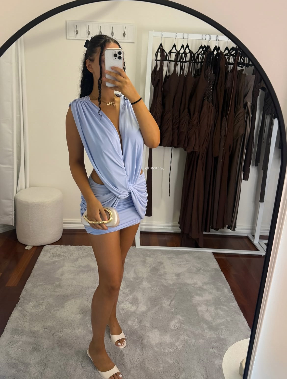 Vivvienne collection mini dress 🤌🏼🩵 3
