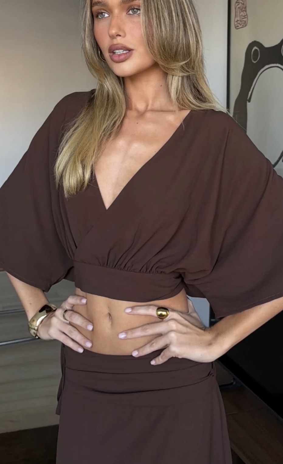Ivy Mae boutique myla top and Delilah skirt set 3
